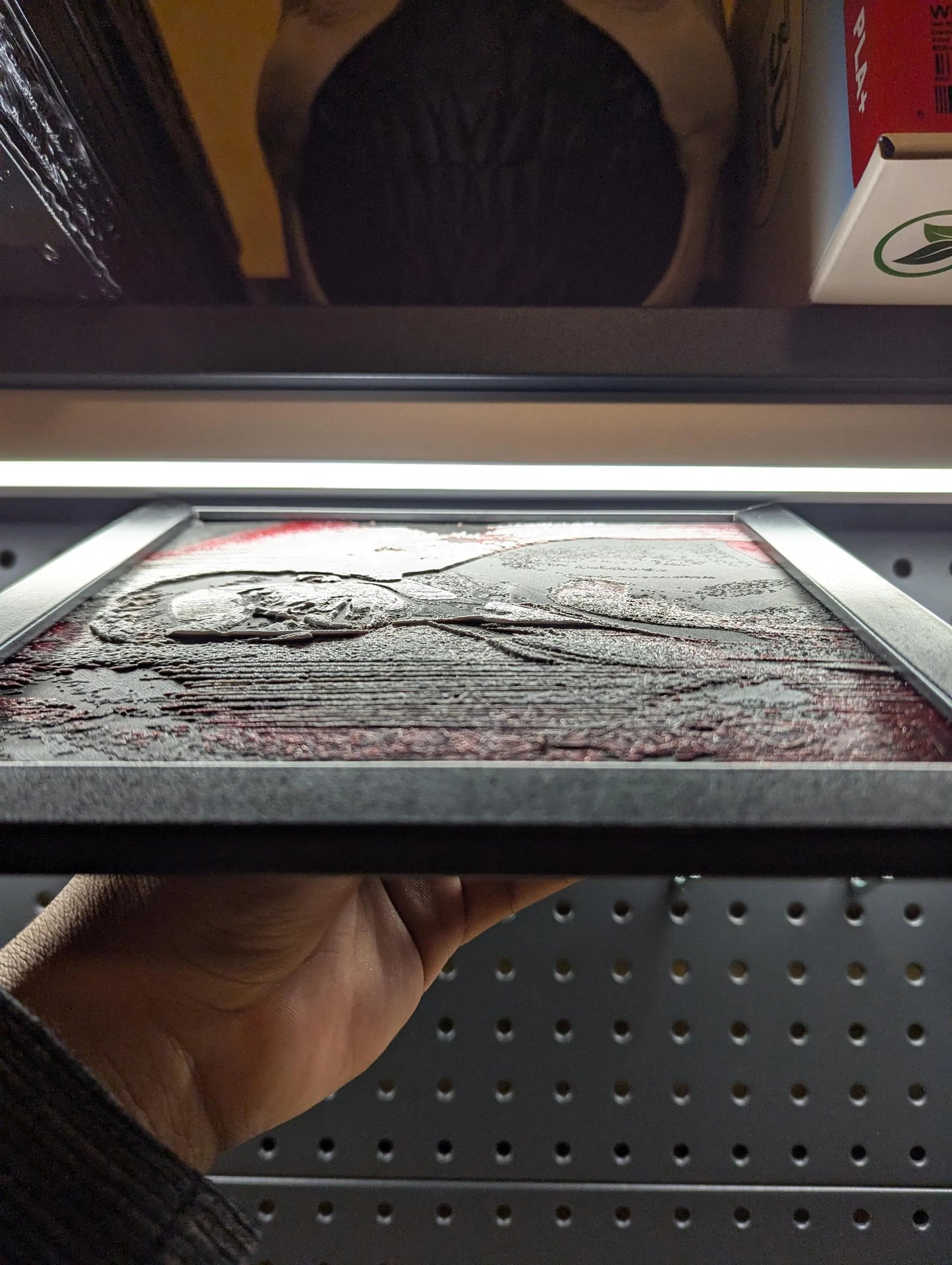 Dexter Morgan Wall/Desk Decor, Hueforge