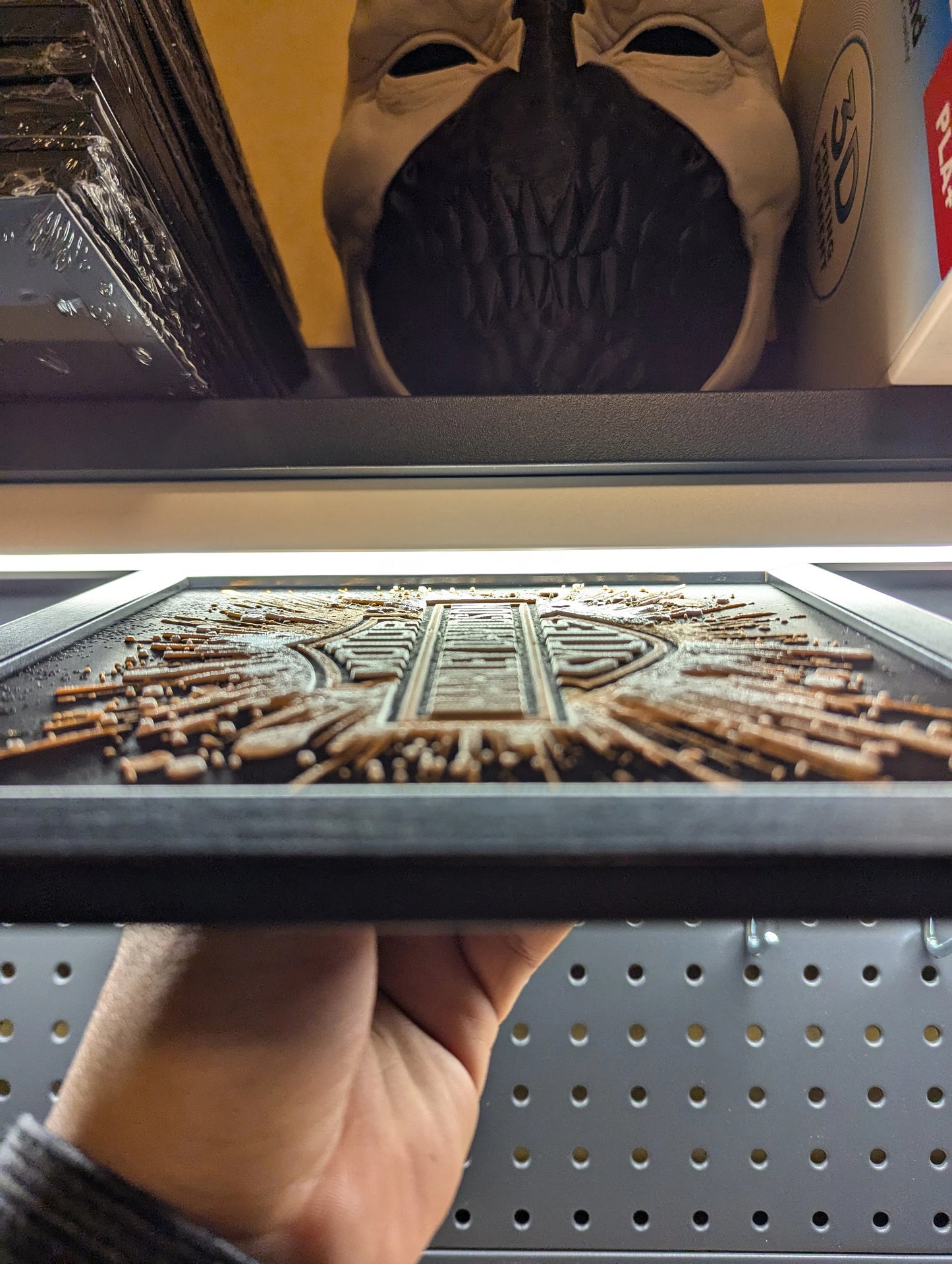 Harley Davidson Wall/Desk Decor, Hueforge