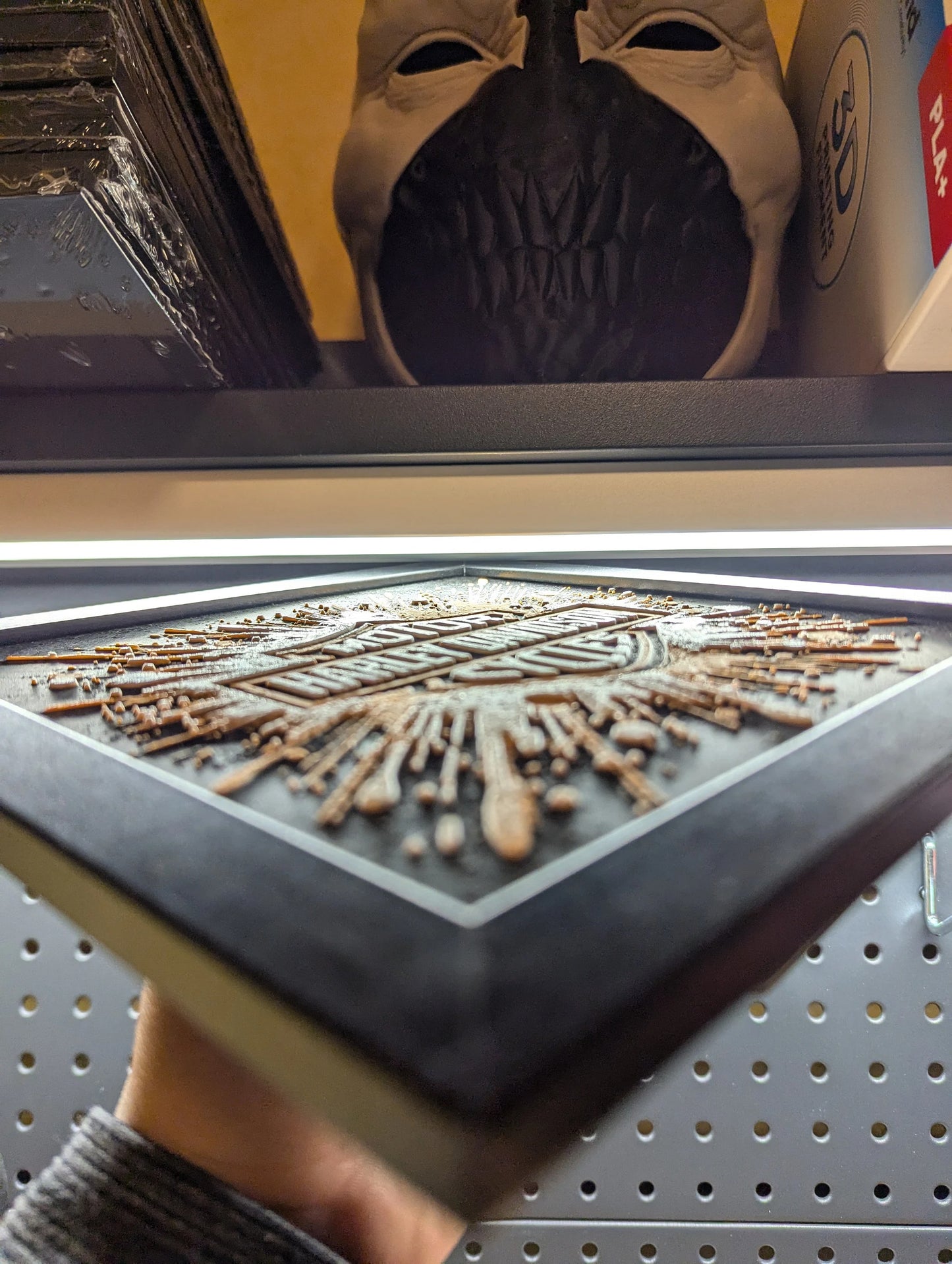 Harley Davidson Wall/Desk Decor, Hueforge