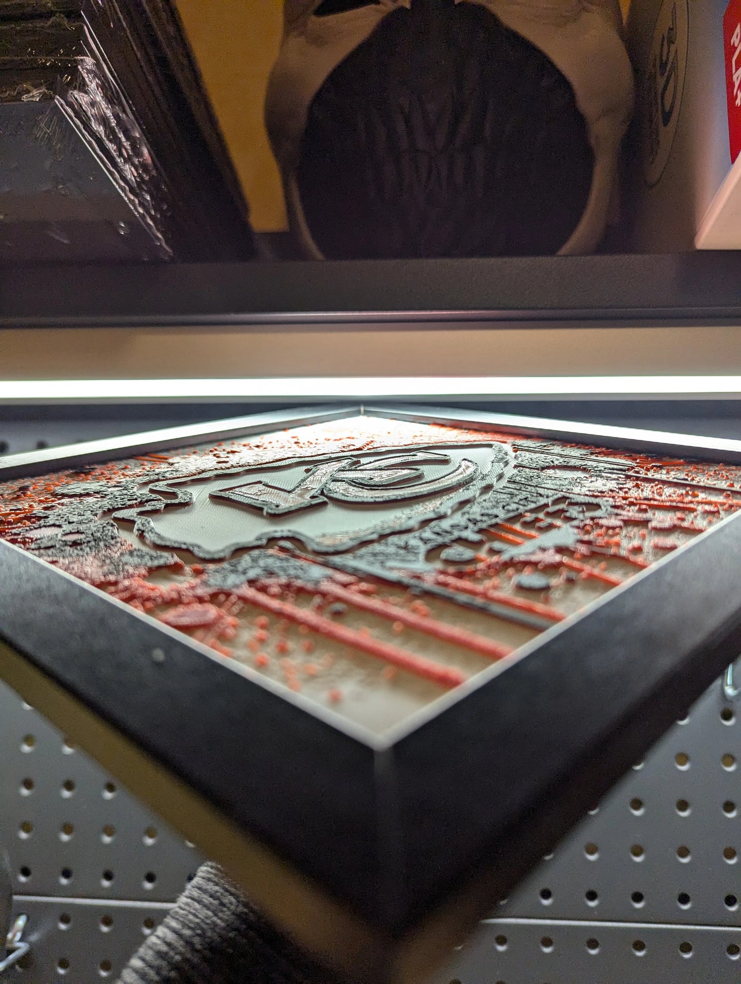 Kansas City Chiefs Wall/Desk Decor, Hueforge