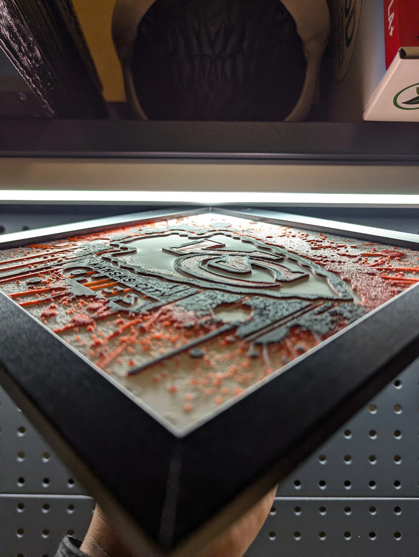 Kansas City Chiefs Wall/Desk Decor, Hueforge