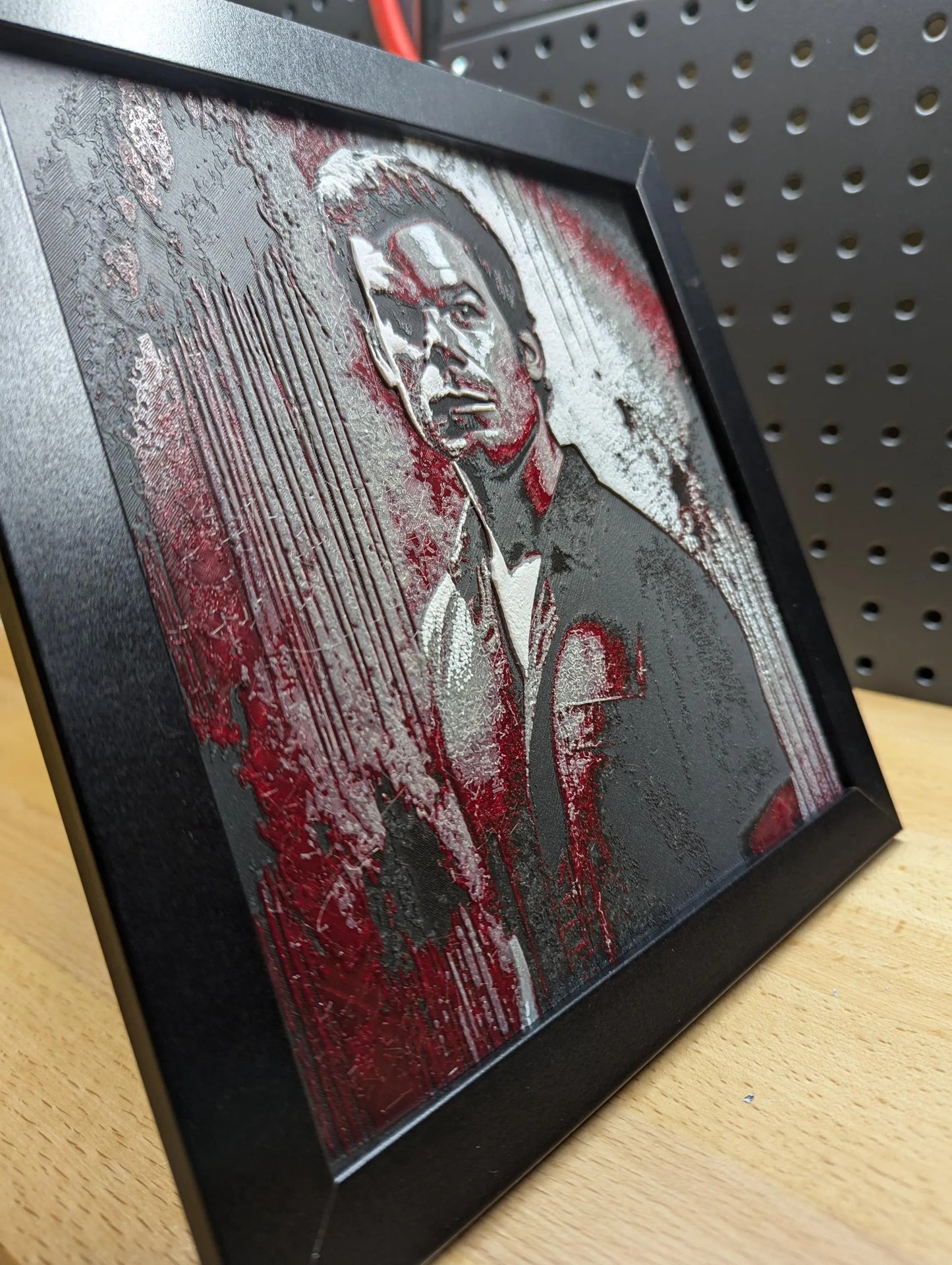 Dexter Morgan Wall/Desk Decor, Hueforge