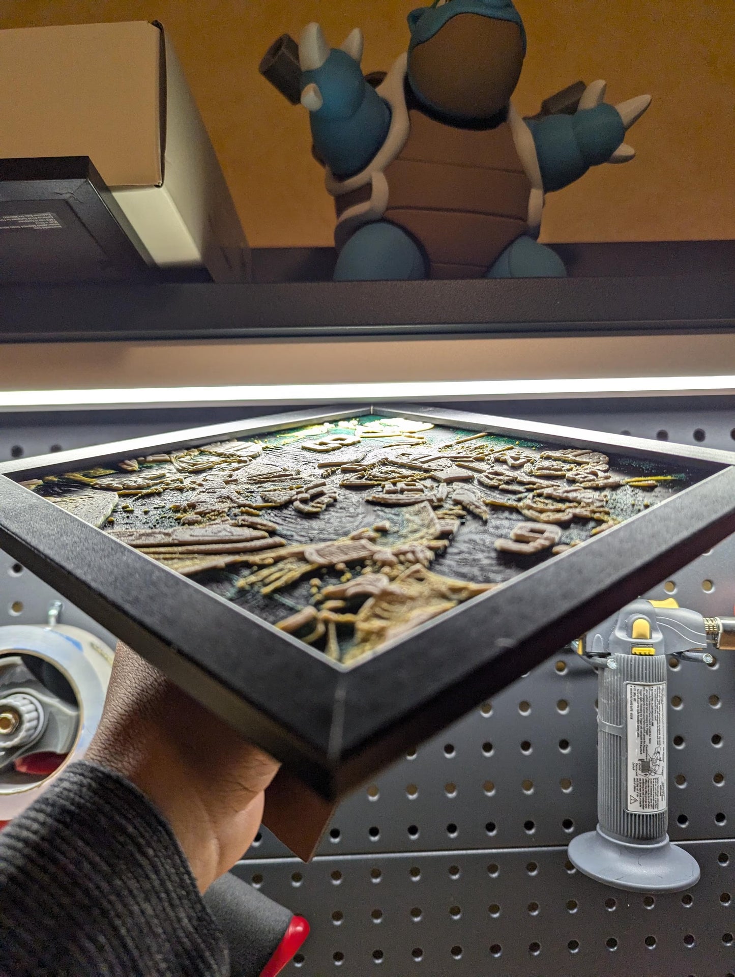 Green Bay Packers Team Wall/Desk Decor, Hueforge