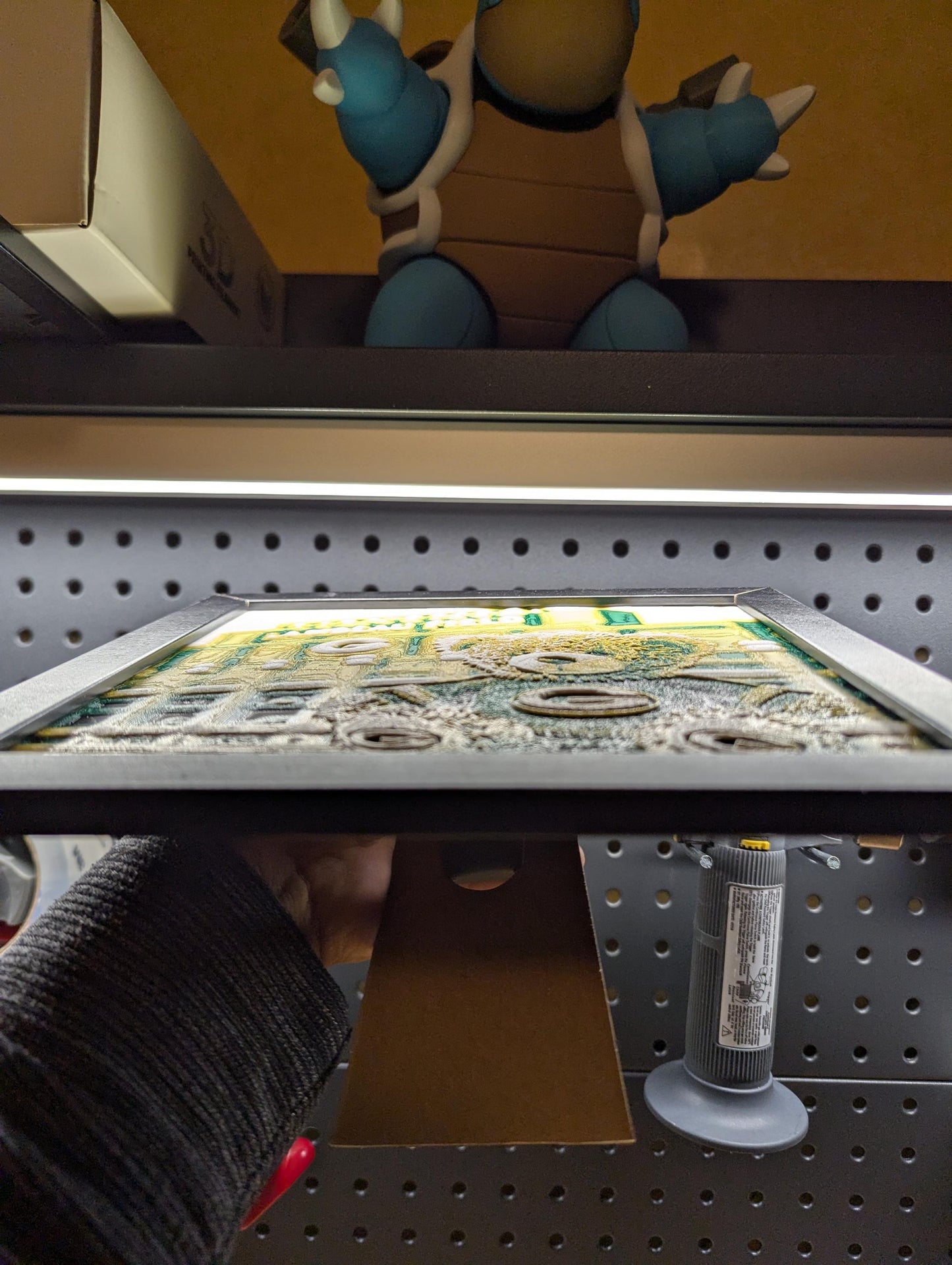 Green Bay Packers Teddy Bear Lambeau Field Wall/Desk Decor, Hueforge