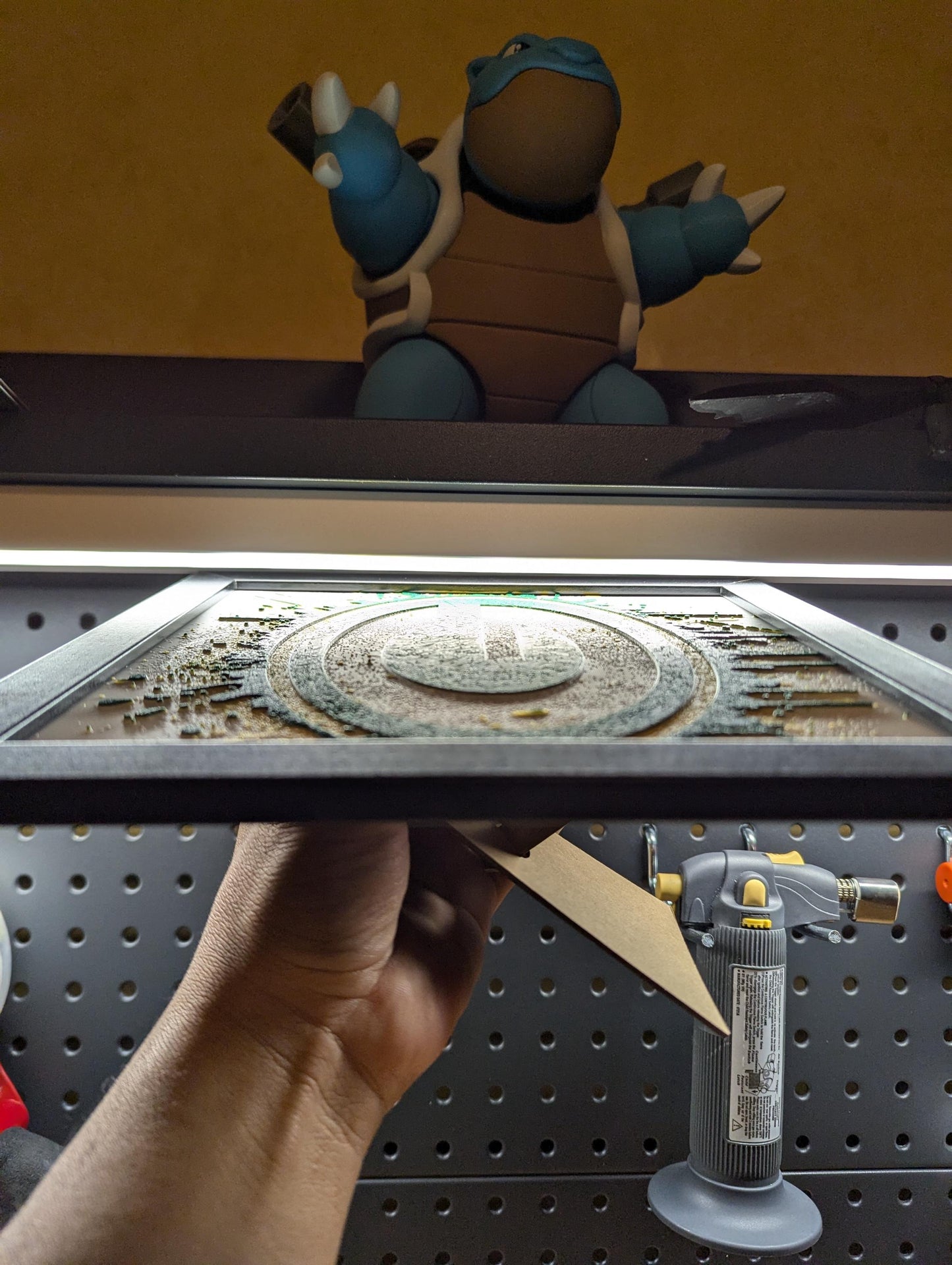 Green Bay Packers Logo Wall/Desk Decor, Hueforge