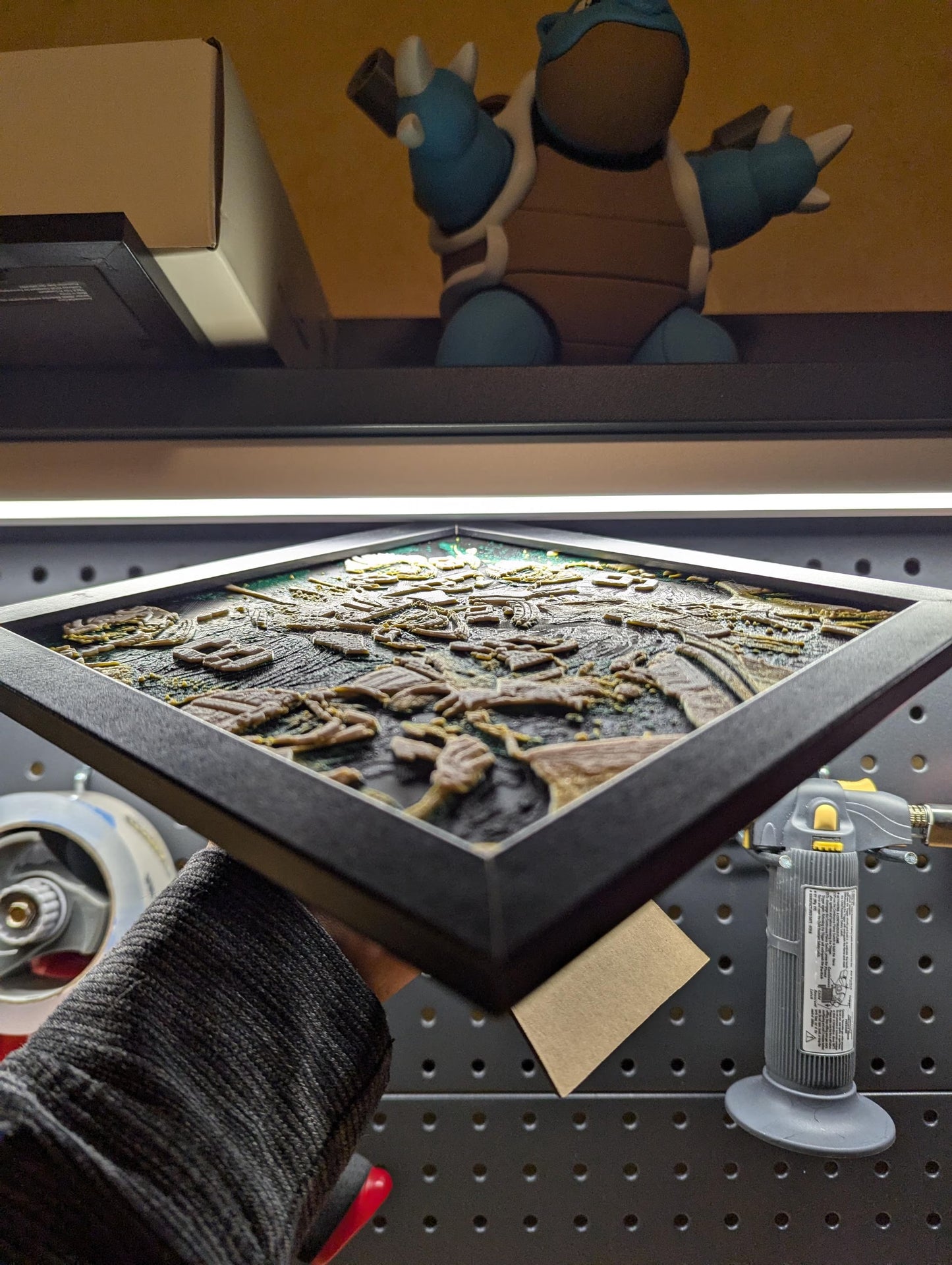 Green Bay Packers Team Wall/Desk Decor, Hueforge