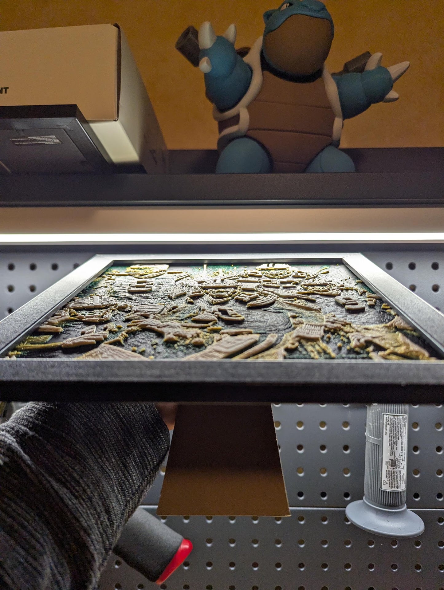 Green Bay Packers Team Wall/Desk Decor, Hueforge