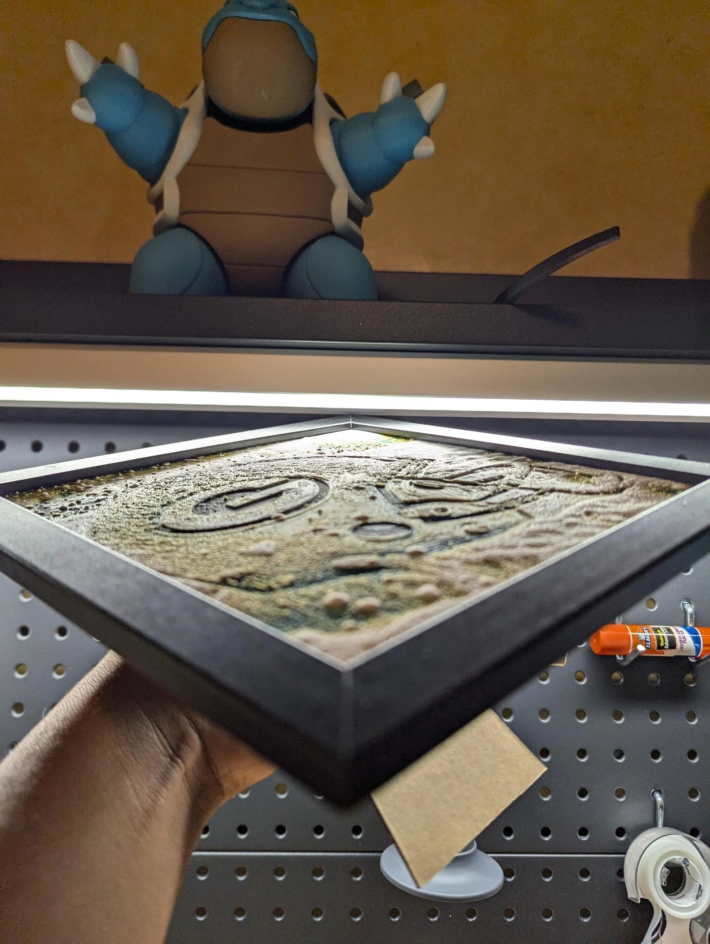 Green Bay Packers Snow Helmet Wall/Desk Decor, Hueforge