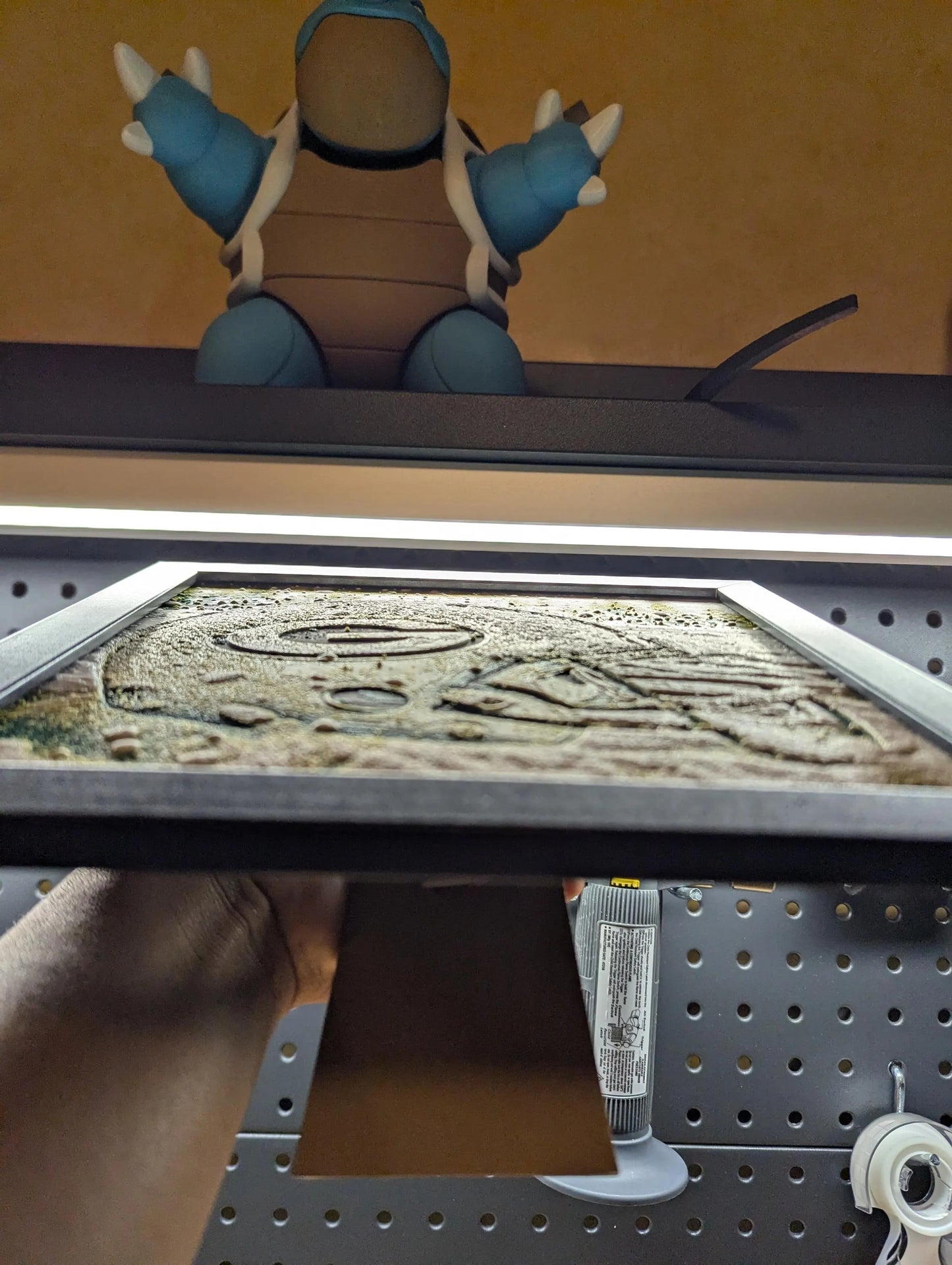 Green Bay Packers Snow Helmet Wall/Desk Decor, Hueforge