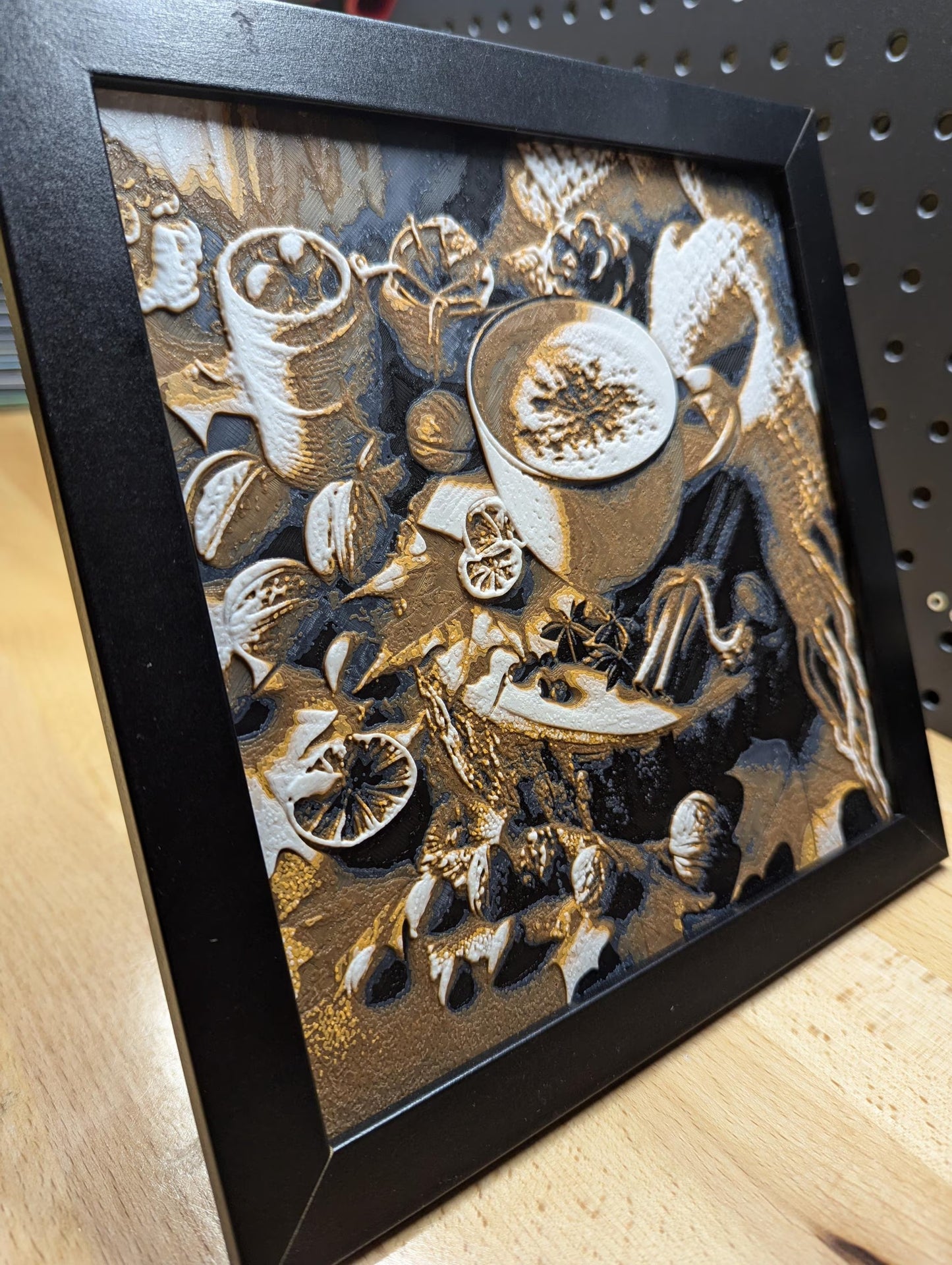 Fall Coffee Wall/Desk Decor, Hueforge