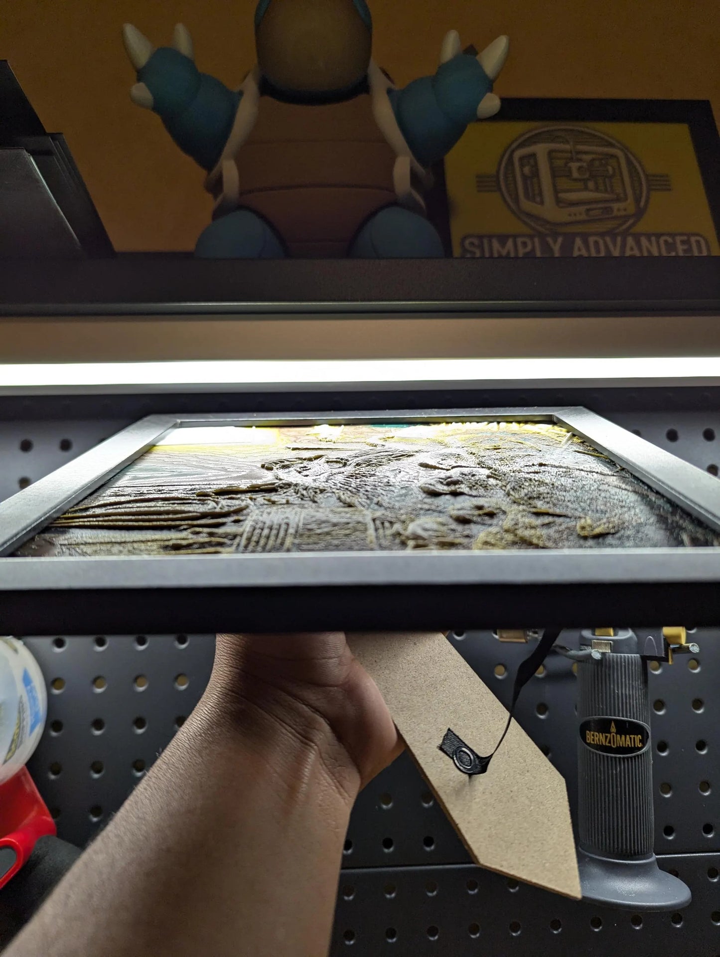 Mother Hen Wall/Desk Decor, Hueforge