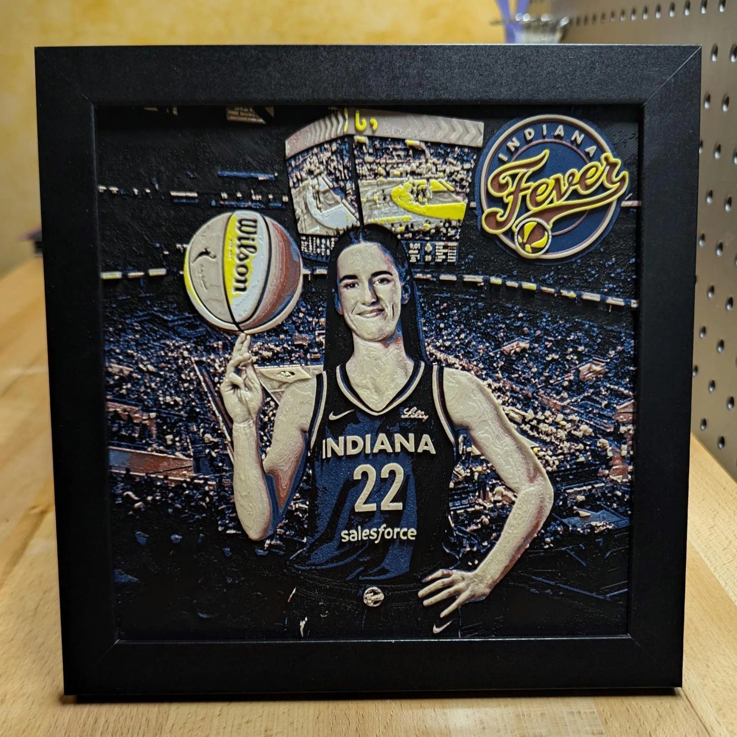 Caitlin Clark Wall/Desk Decor, Hueforge