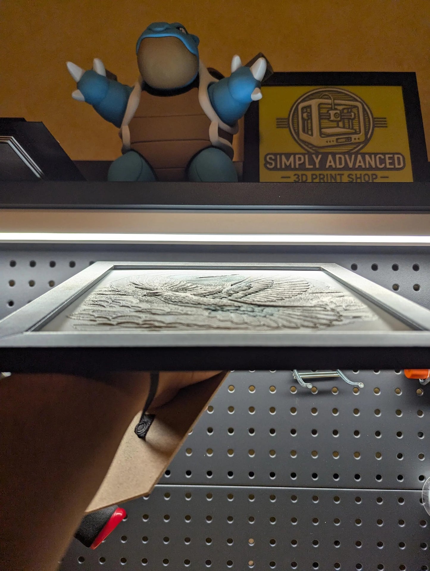 Dove Wall/Desk Decor, Hueforge
