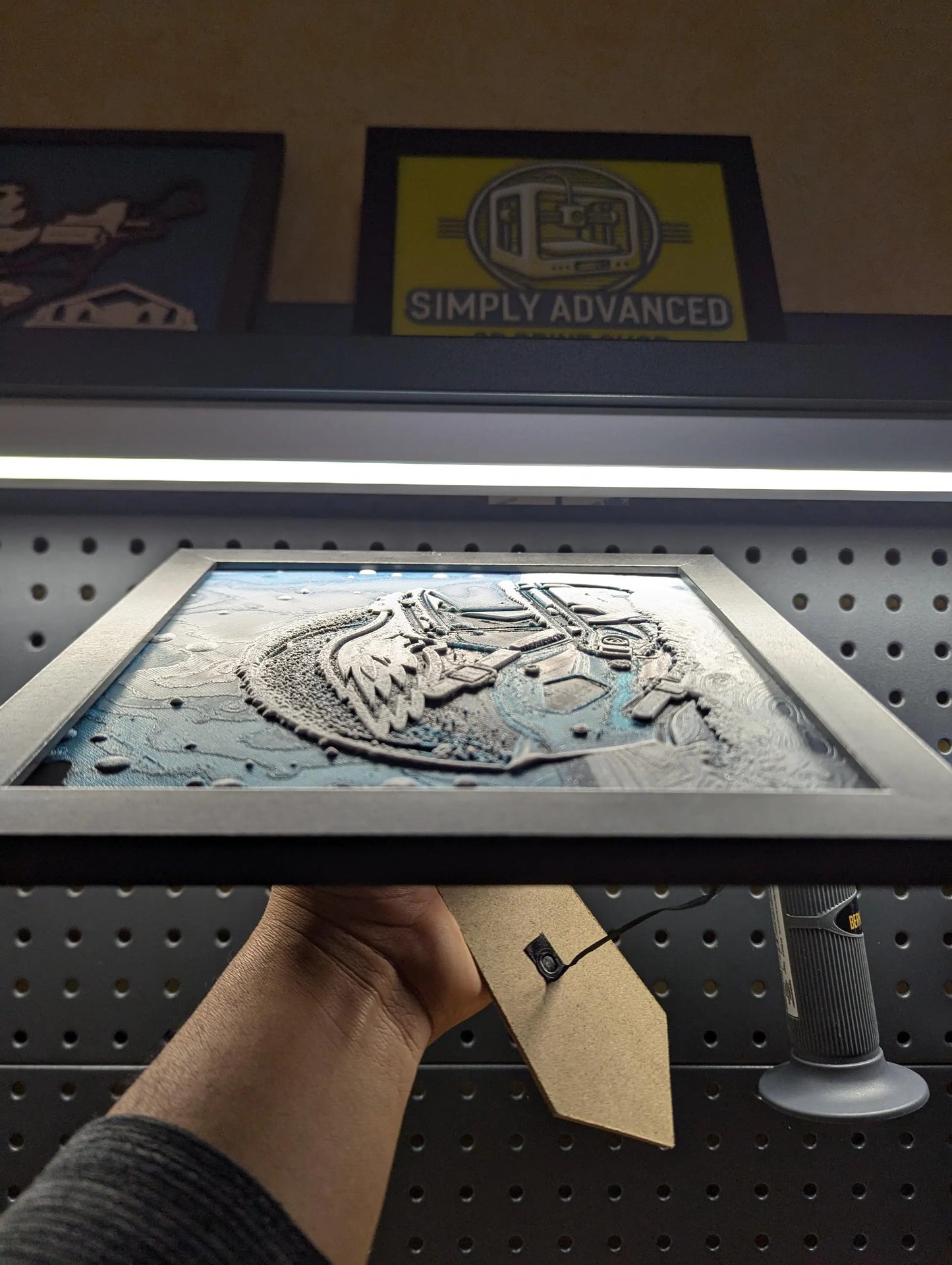 Philadelphia Eagles Helmet Wall/Desk Decor, Hueforge