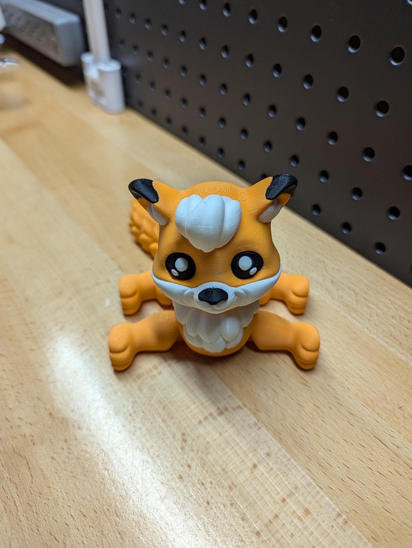 Articulating Fox, 3D Printed