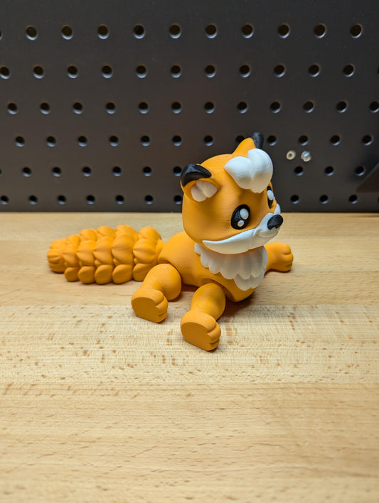Articulating Fox, 3D Printed