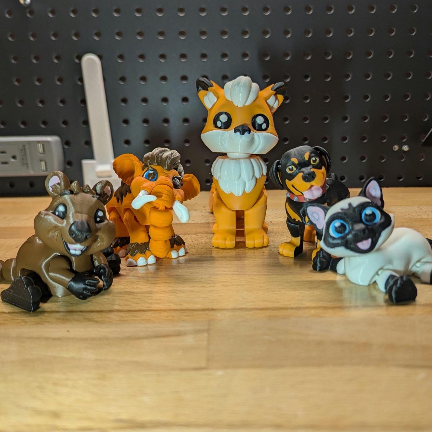 Articulating Quokka, 3D Printed