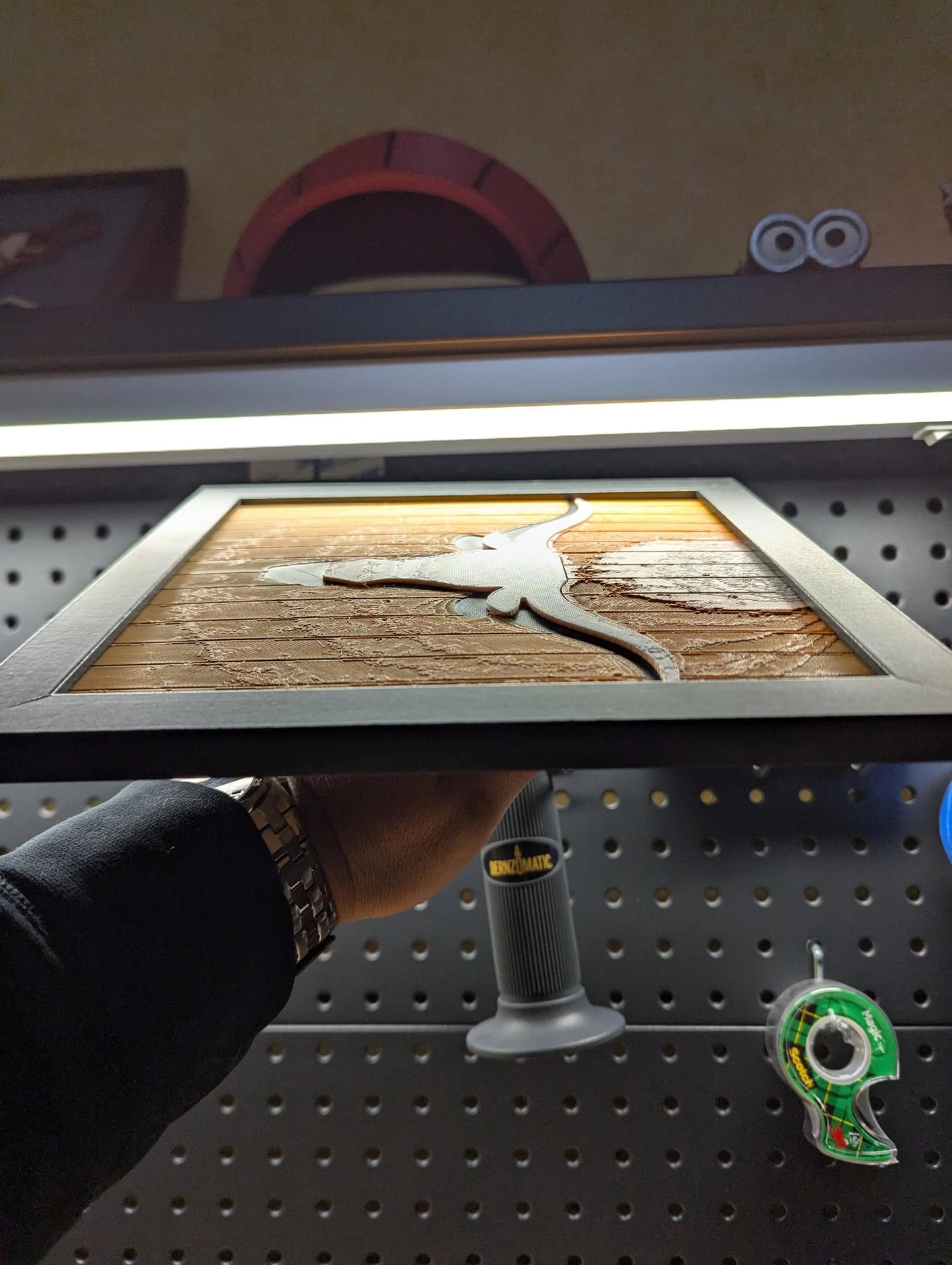 Texas Longhorns Logo Wall/Desk Decor, Hueforge