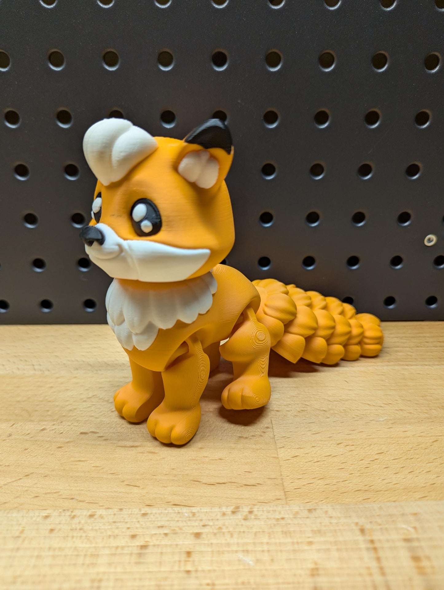 Articulating Fox, 3D Printed