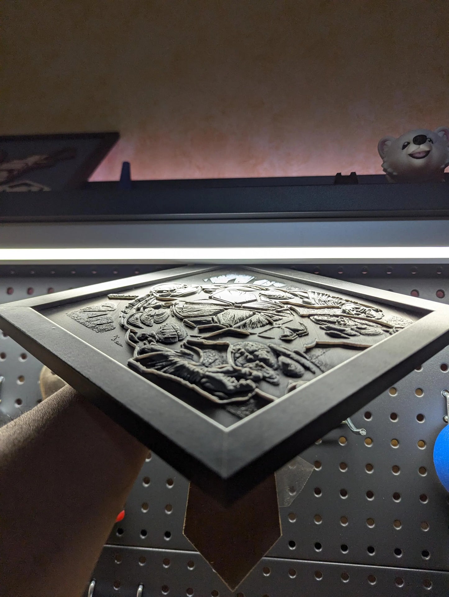 Ninja Turtle Desk/Wall Decor Hueforge