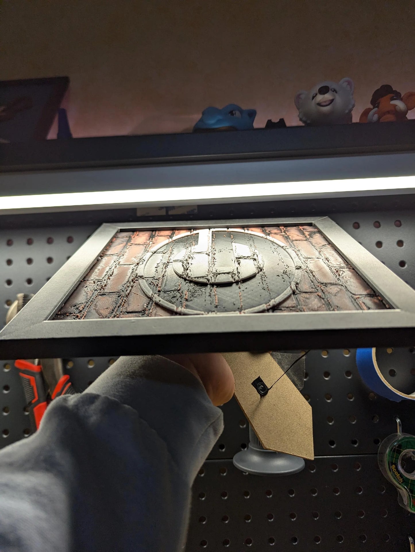 Georgia Bulldogs Desk/Wall Decor, Hueforge