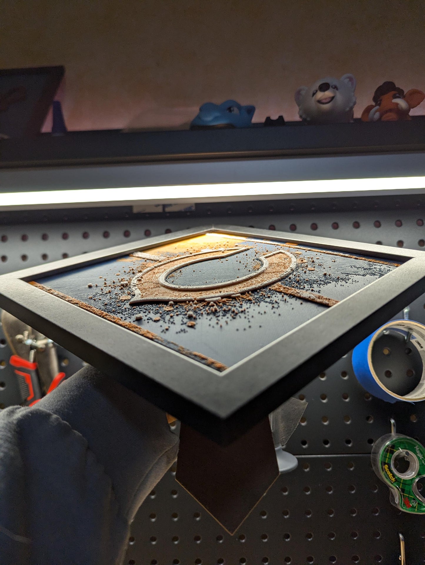Chicago Bears Desk/Wall Decor, Hueforge