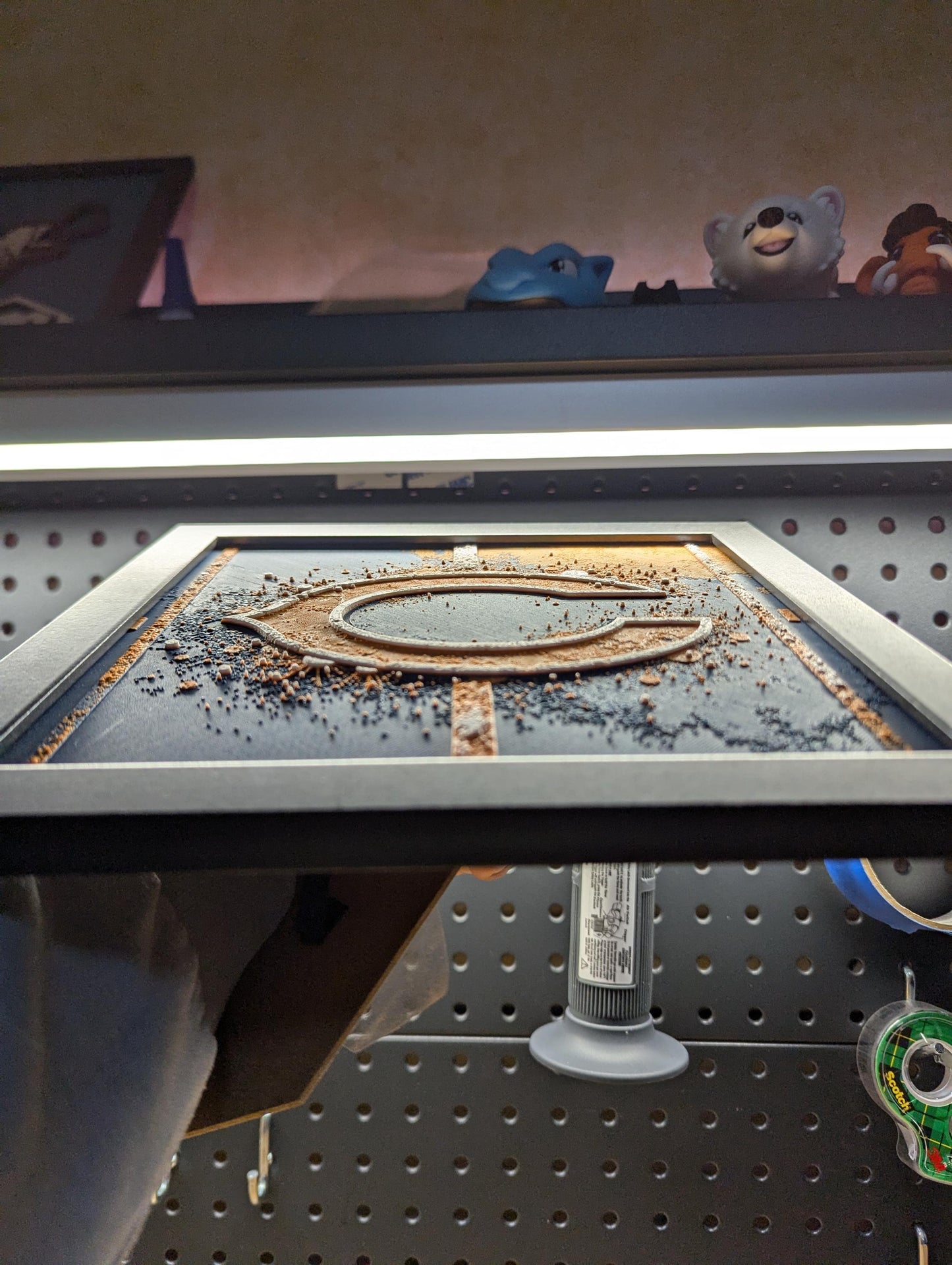Chicago Bears Desk/Wall Decor, Hueforge