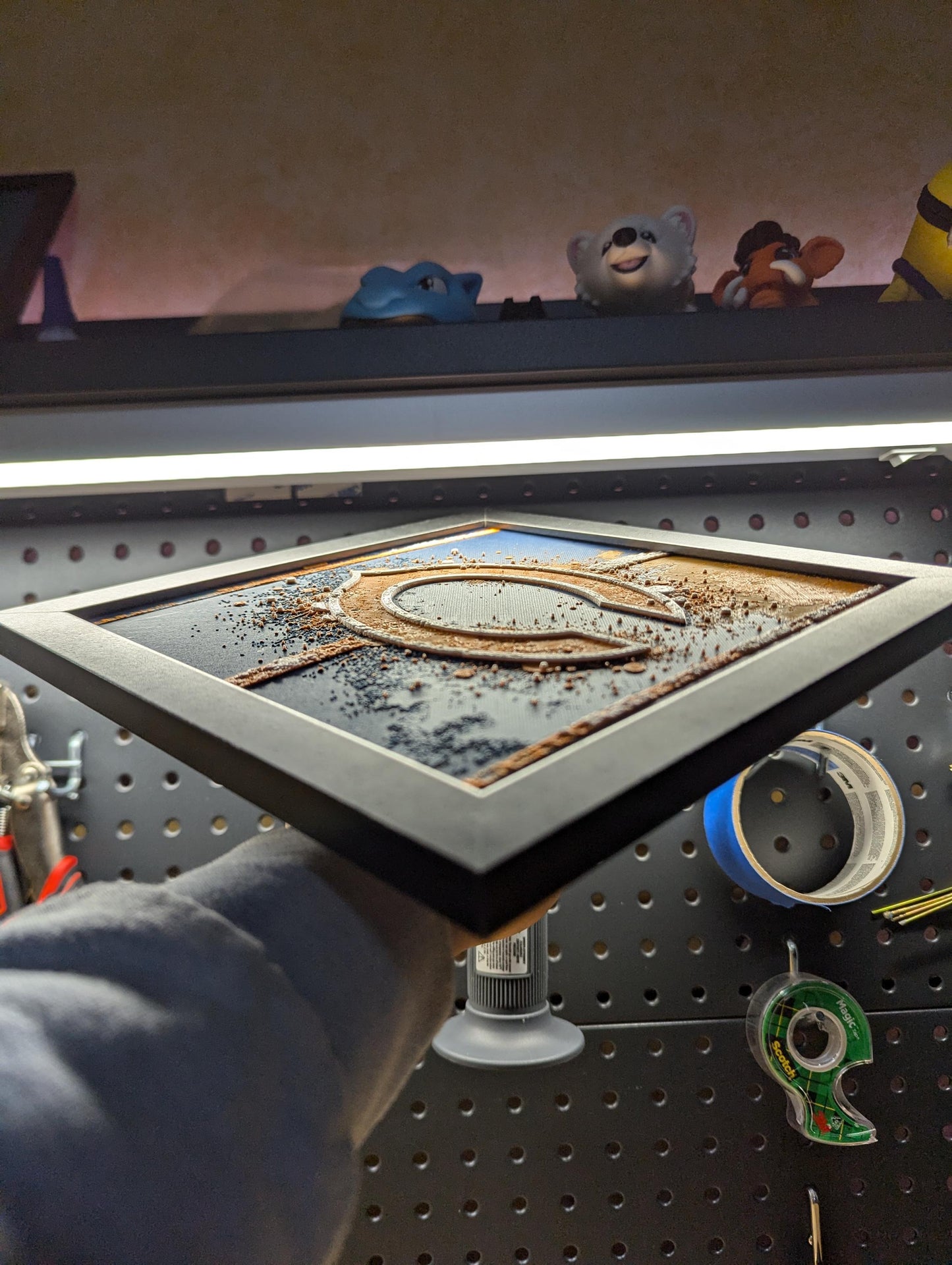 Chicago Bears Desk/Wall Decor, Hueforge