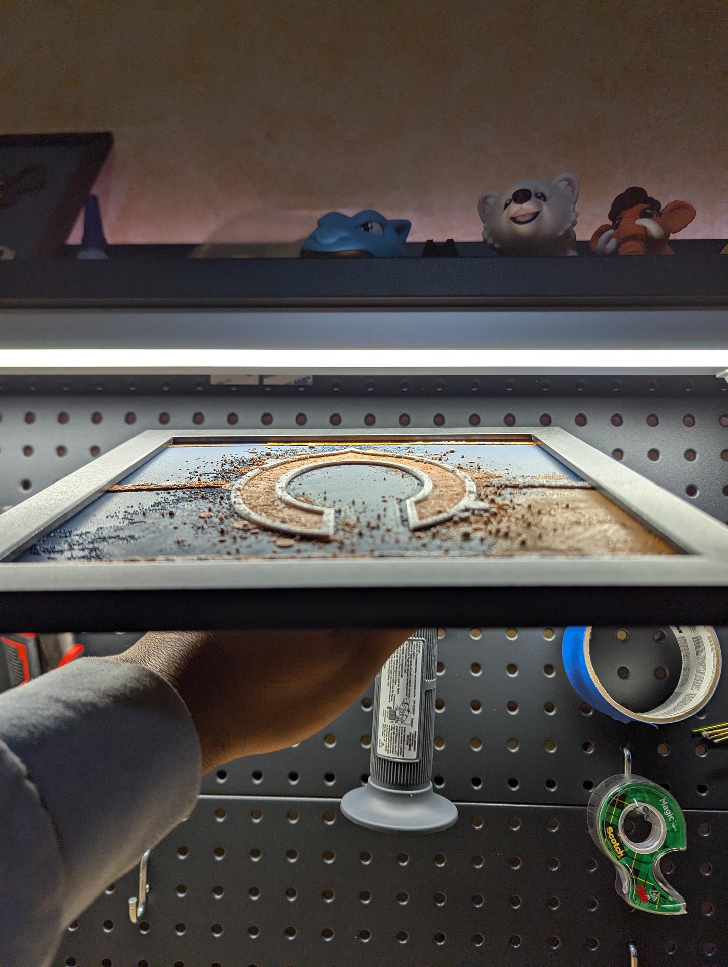 Chicago Bears Desk/Wall Decor, Hueforge