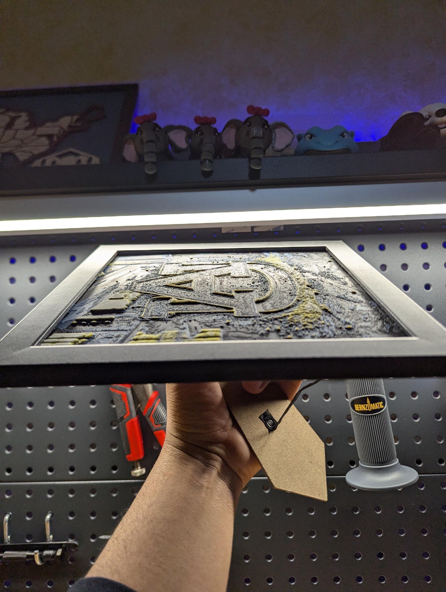 Auburn University Desk/Wall Decor, Hueforge