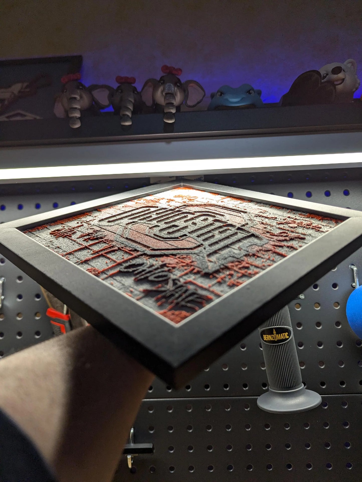 Ohio State University 2.0 Desk/Wall Decor, Hueforge