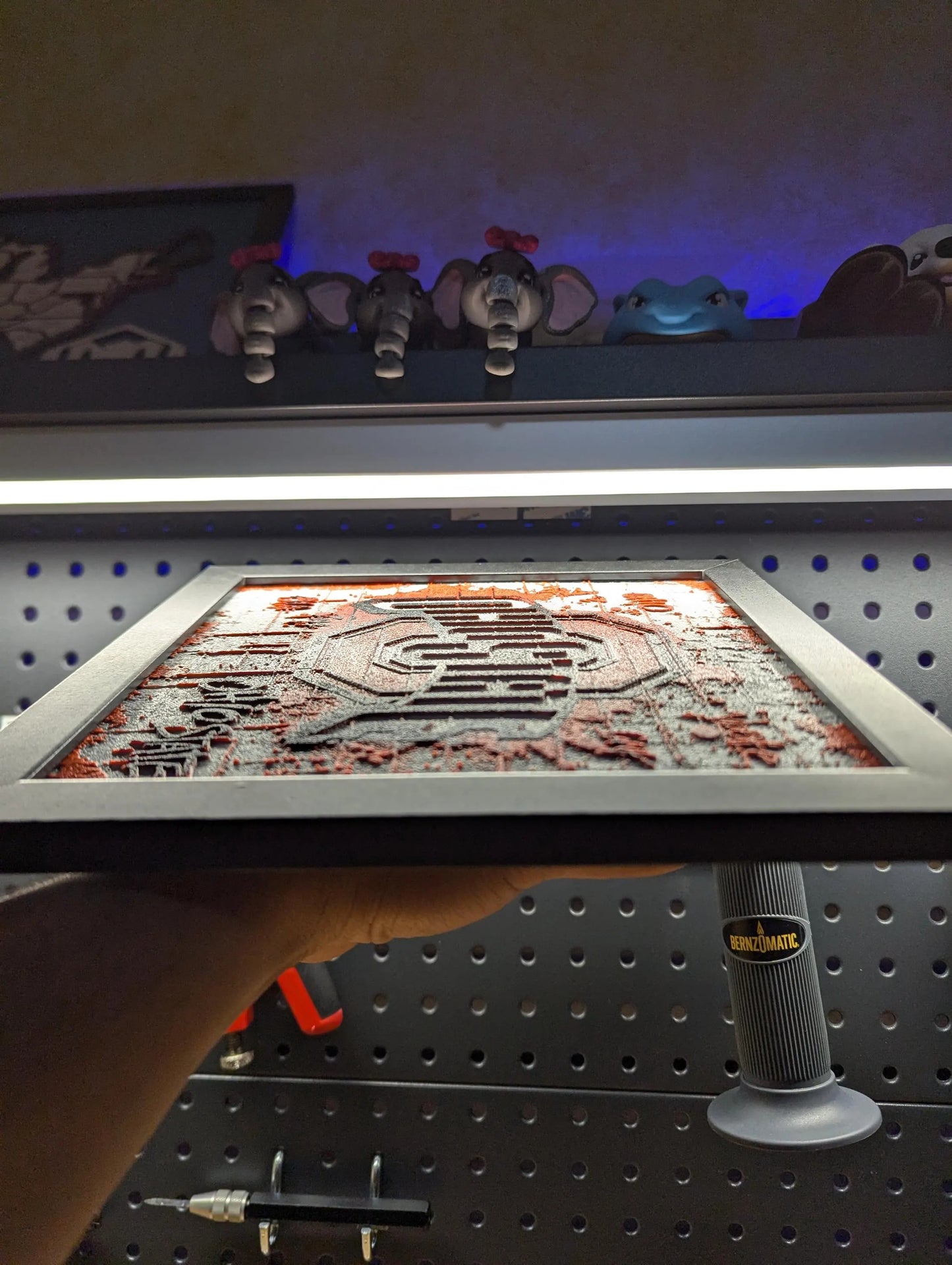 Ohio State University 2.0 Desk/Wall Decor, Hueforge