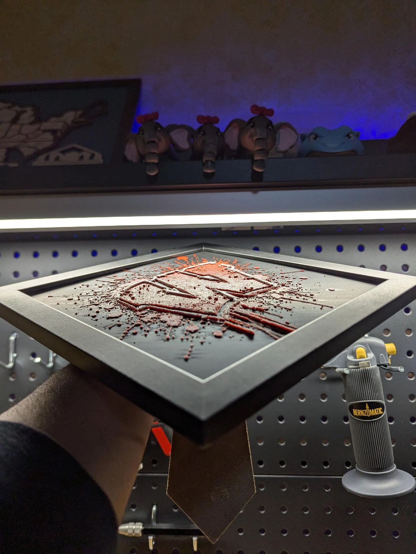 University of Wisconsin-Madison Desk/Wall Decor, Hueforge