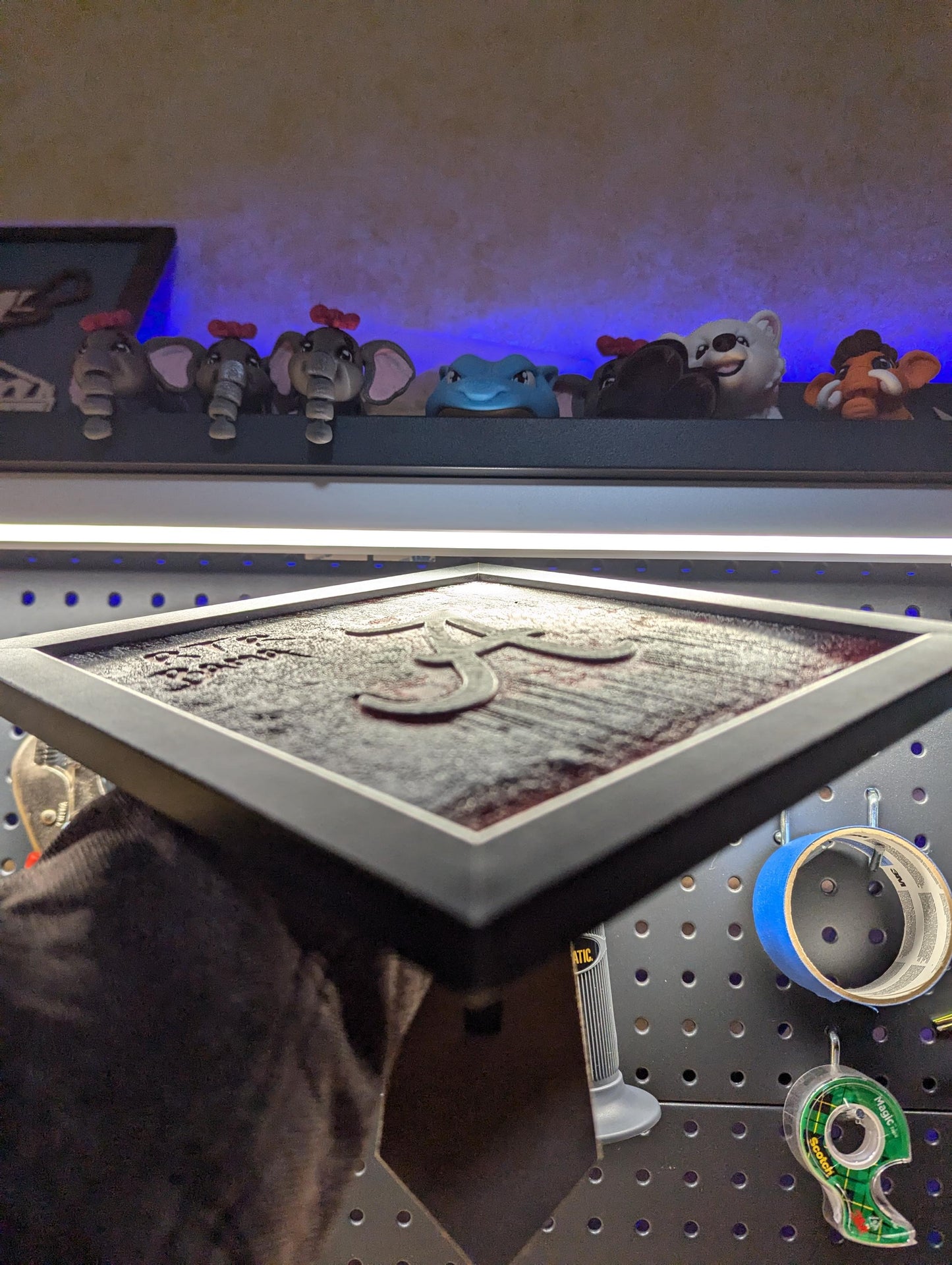 University of Alabama Desk/Wall Decor, Hueforge