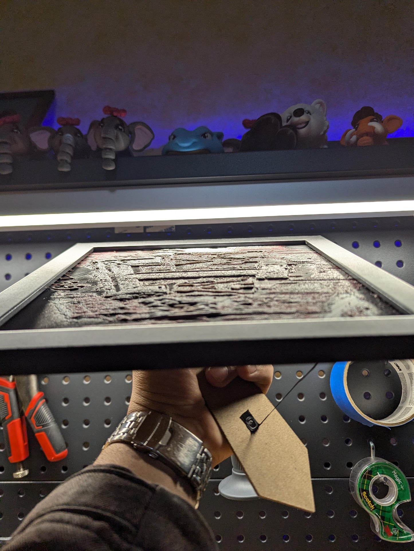 Texas A&M University Desk/Wall Decor, Hueforge