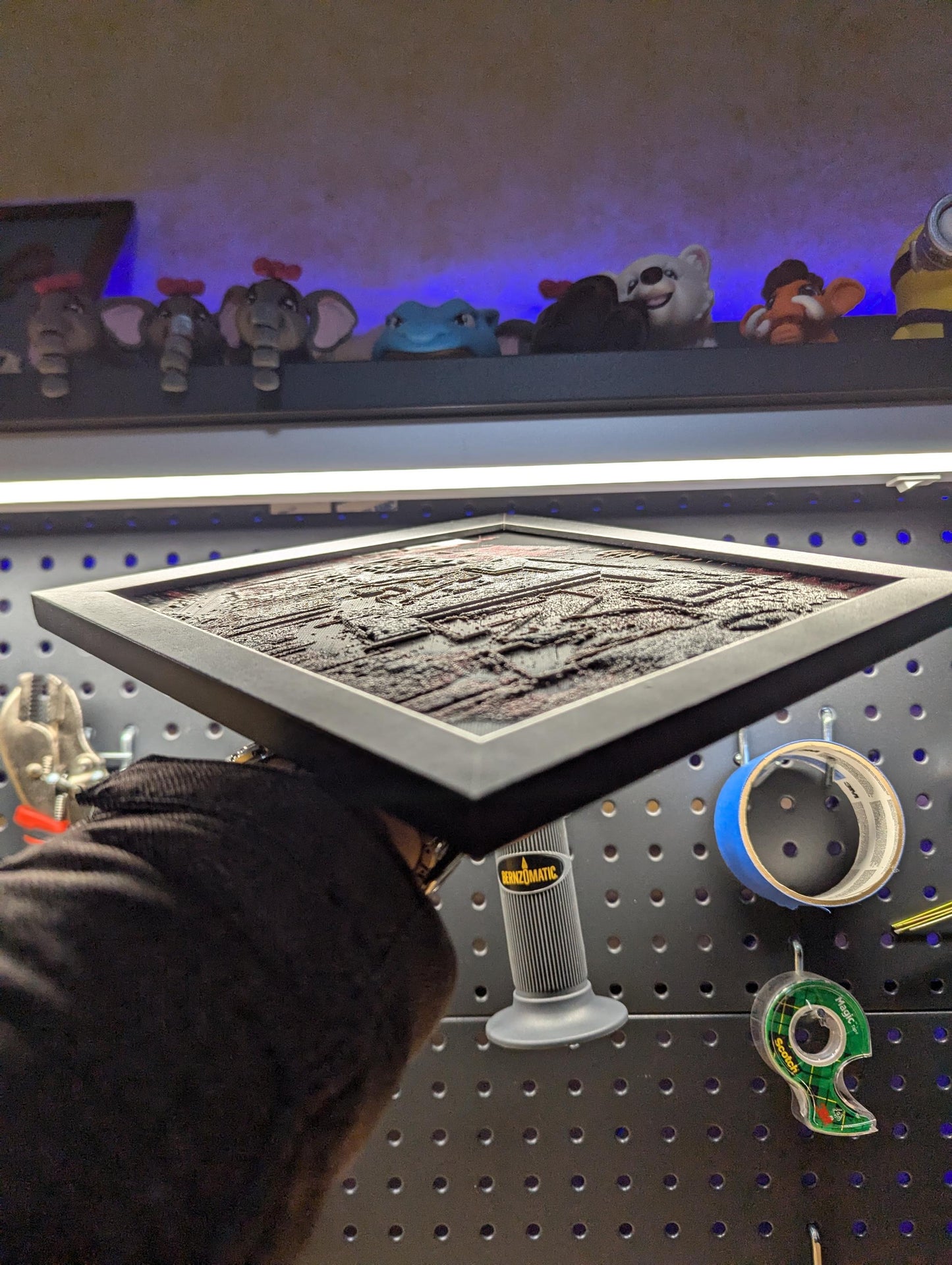 Texas A&M University Desk/Wall Decor, Hueforge