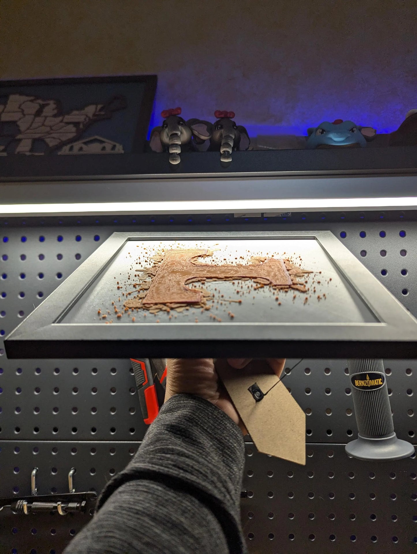 University of Tennessee 2.0 Desk/Wall Decor, Hueforge