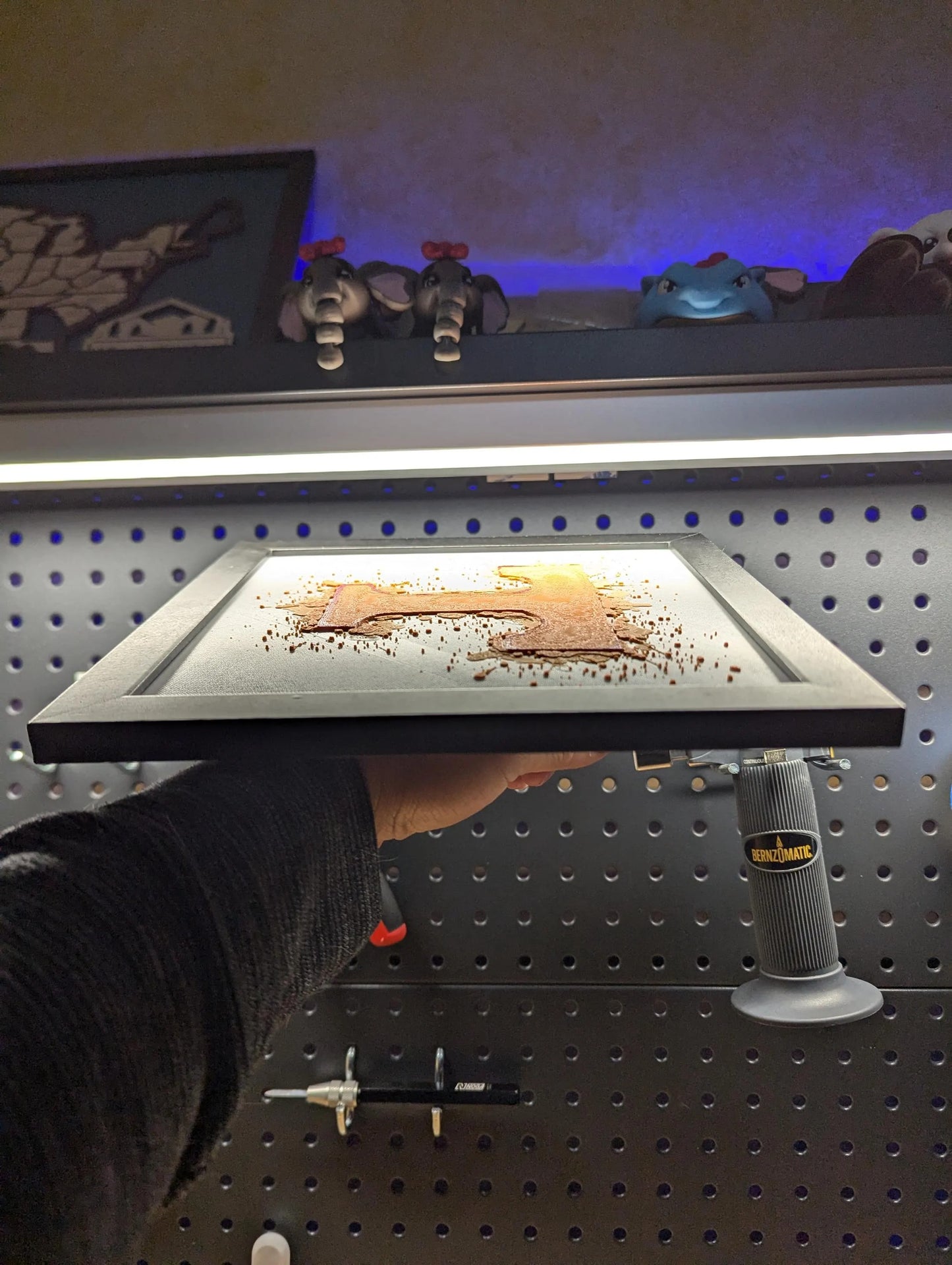 University of Tennessee 2.0 Desk/Wall Decor, Hueforge
