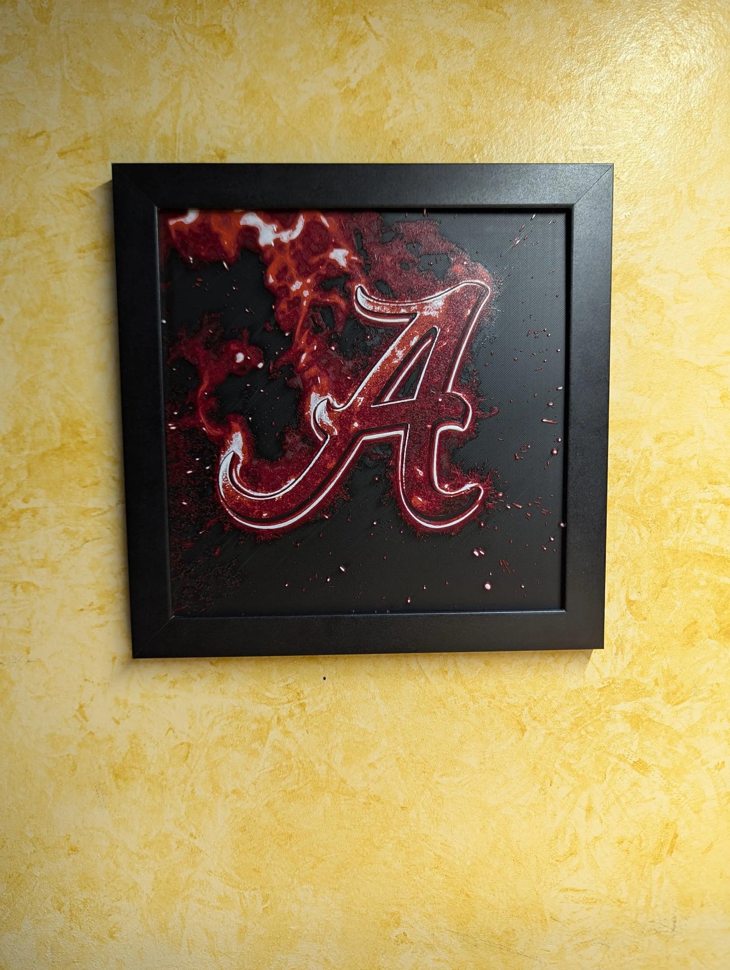 University of Alabama 2.0 Desk/Wall Decor, Hueforge