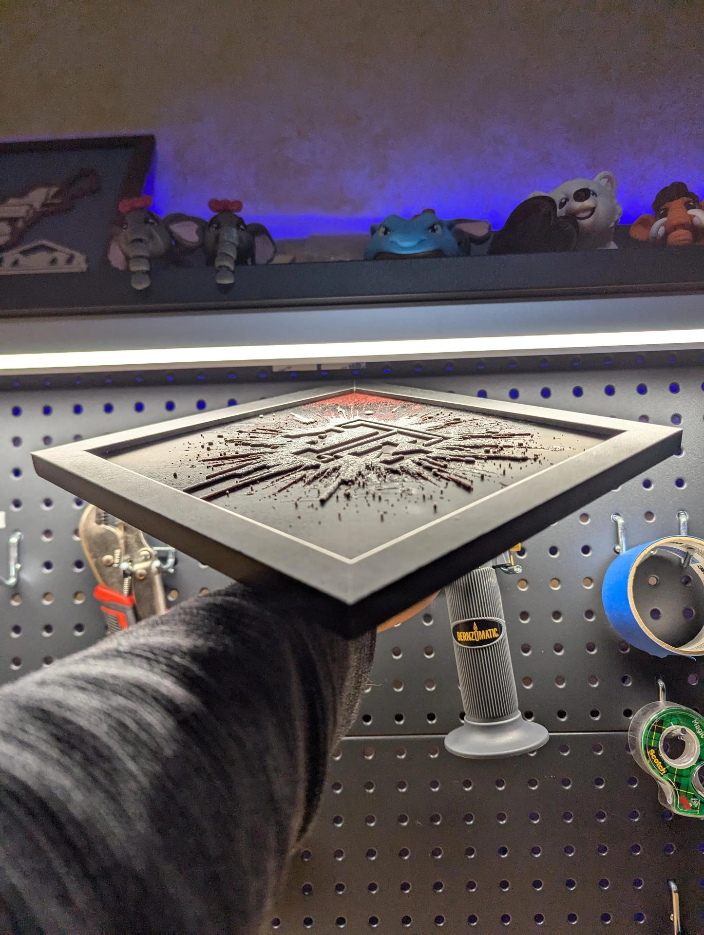 Texas A&M University 2.0 Desk/Wall Decor, Hueforge
