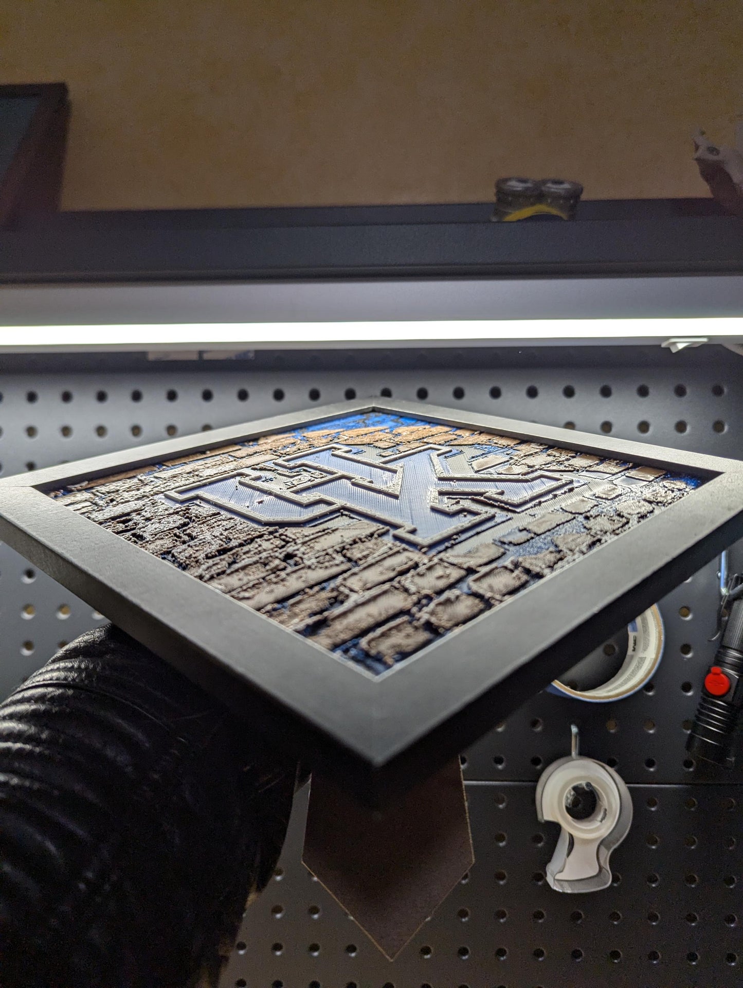 University of Kentucky Logo Desk/Wall Decor, Hueforge