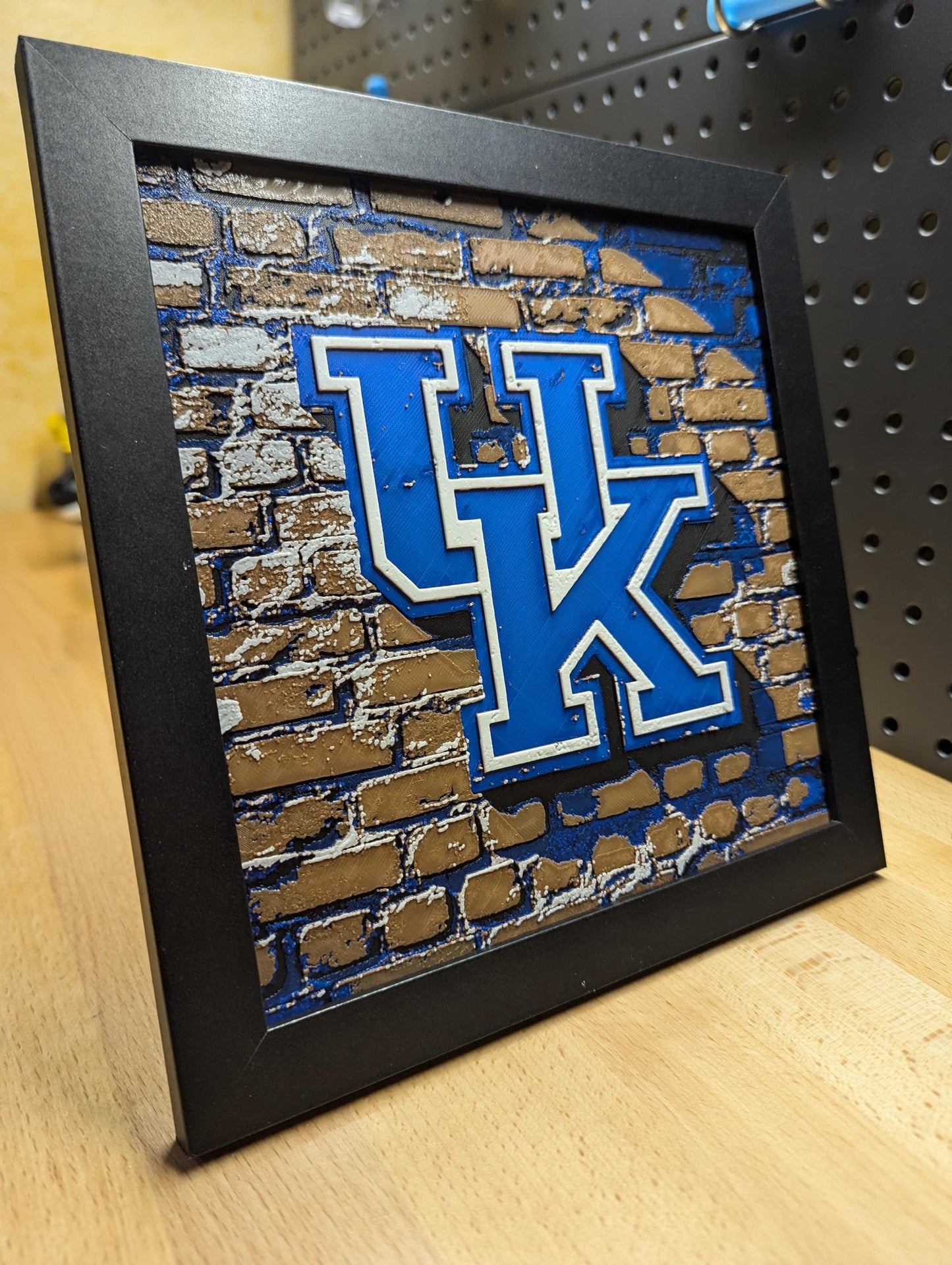 University of Kentucky Logo Desk/Wall Decor, Hueforge