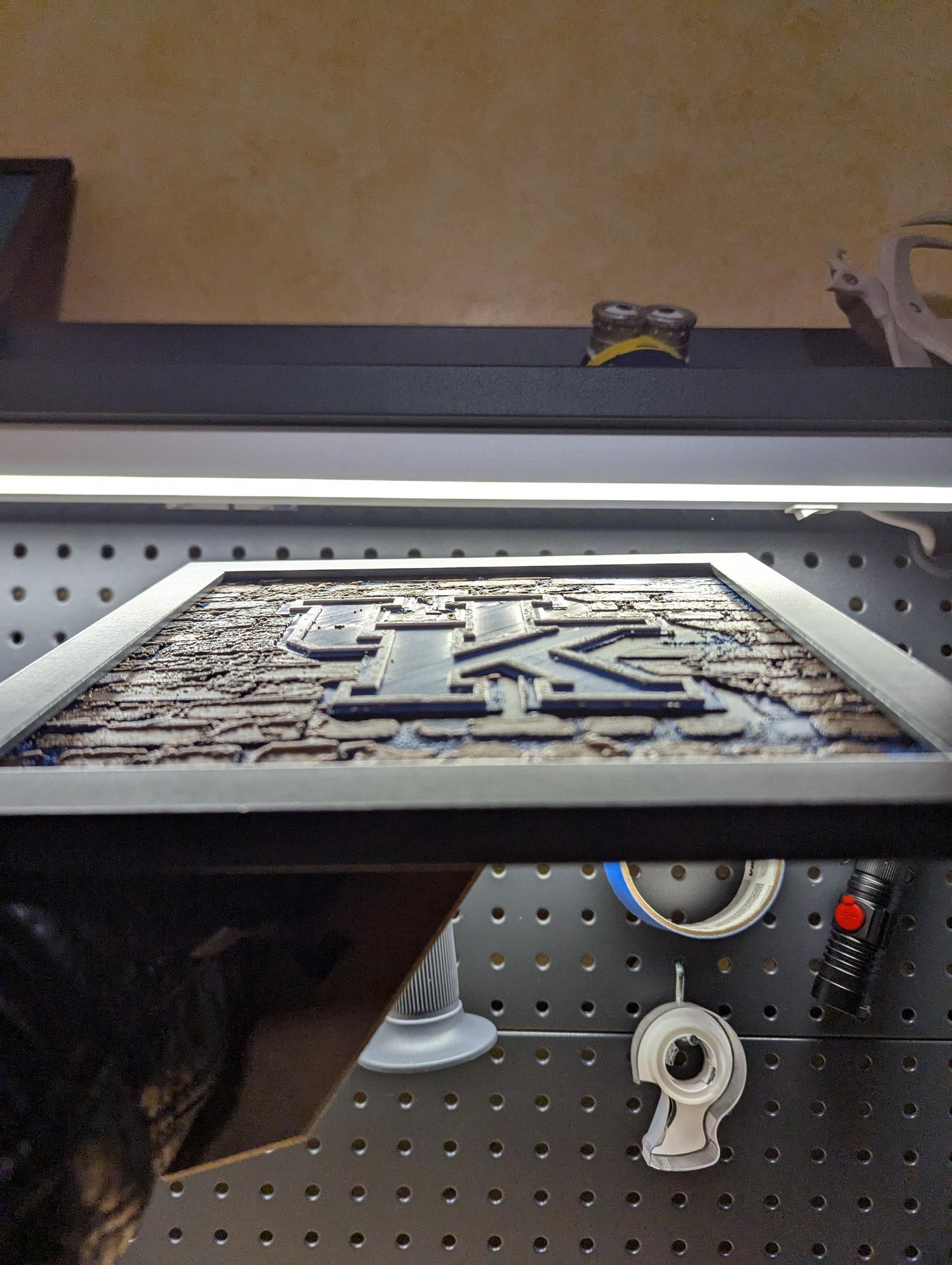 University of Kentucky Logo Desk/Wall Decor, Hueforge