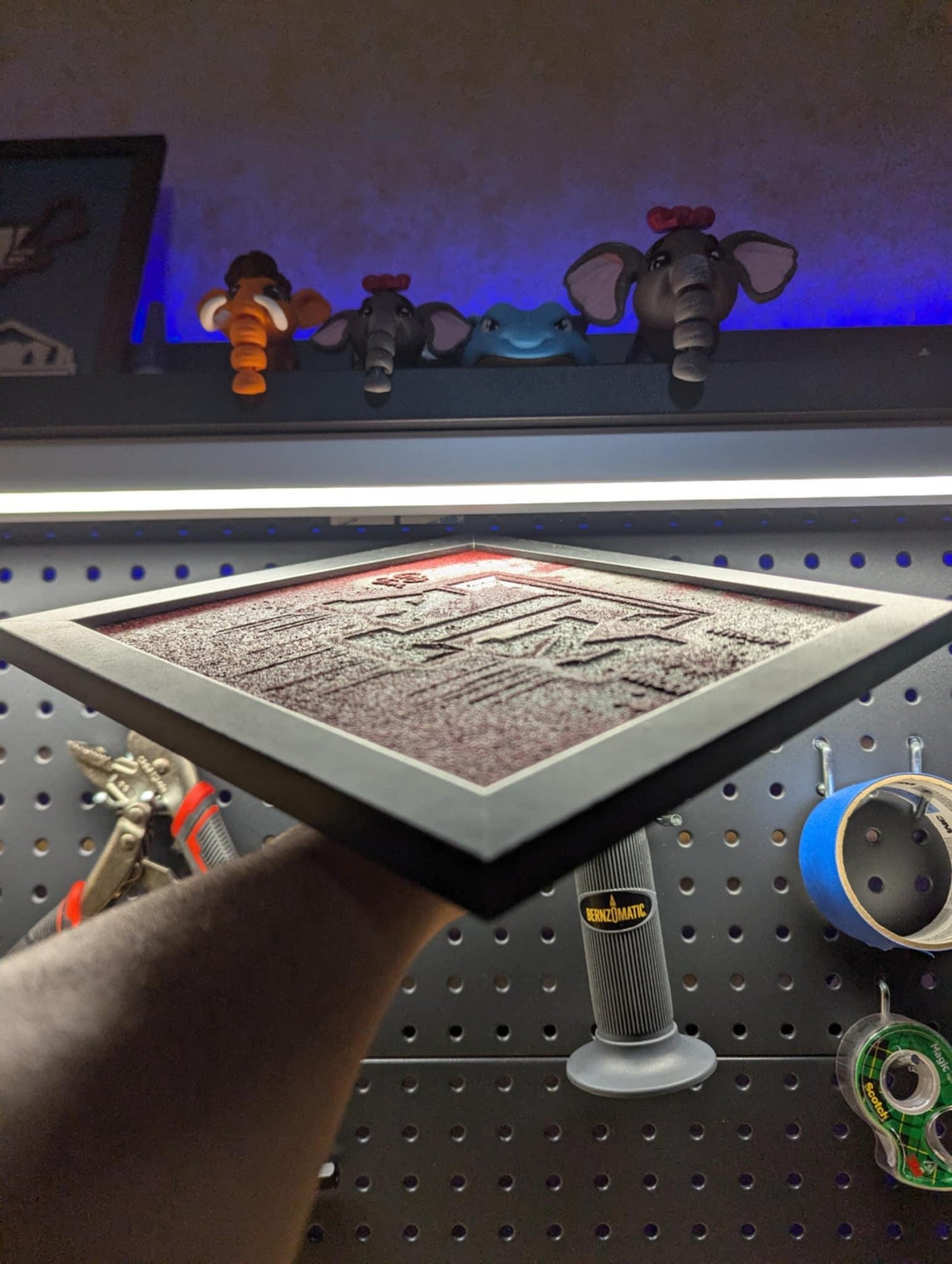 Texas A&M University 3.0 Desk/Wall Decor, Hueforge