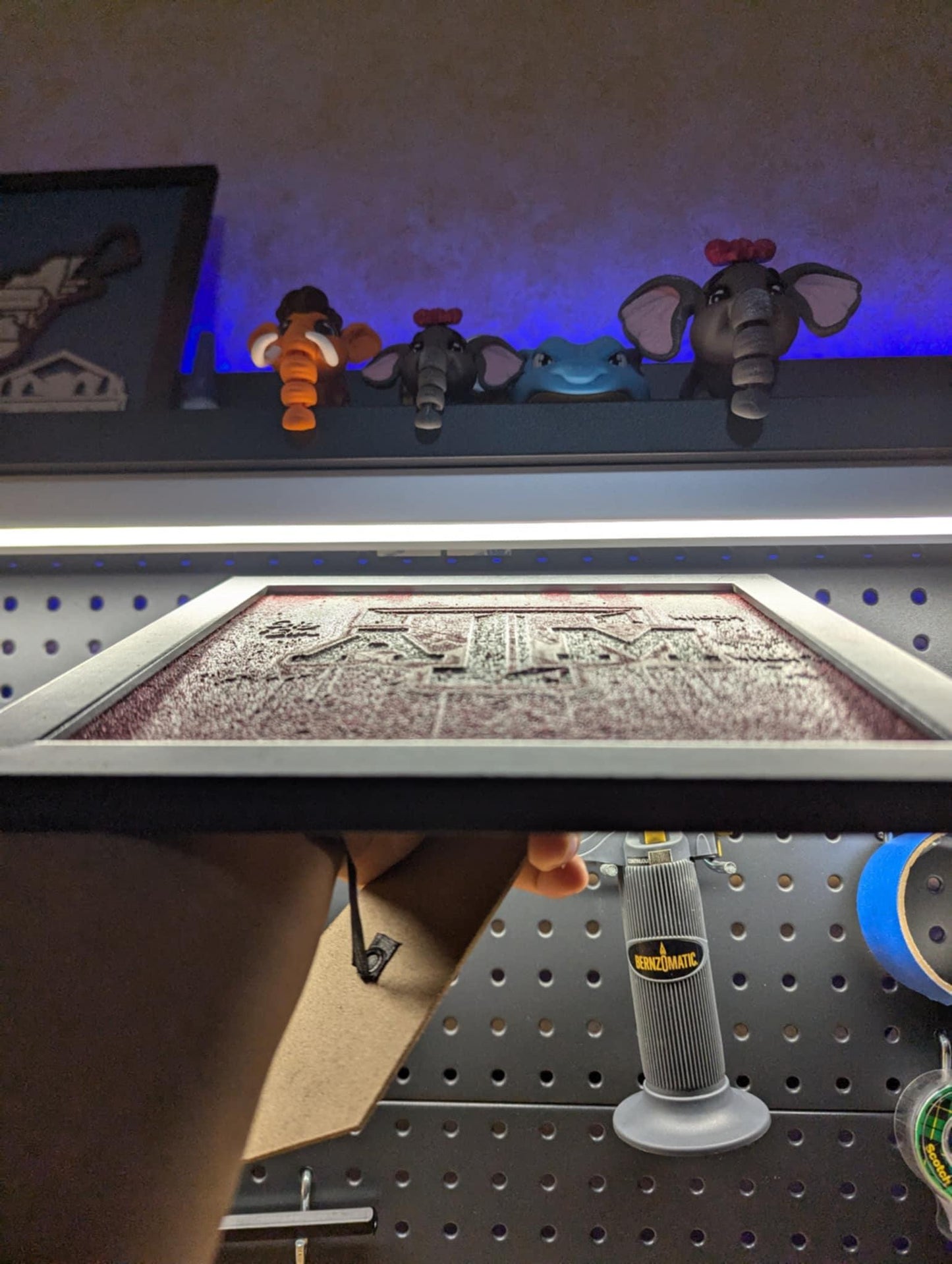 Texas A&M University 3.0 Desk/Wall Decor, Hueforge