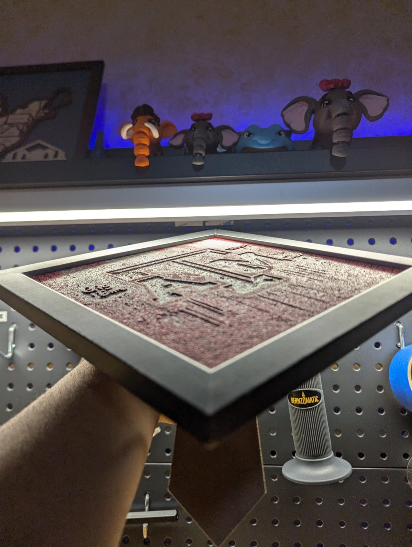 Texas A&M University 3.0 Desk/Wall Decor, Hueforge