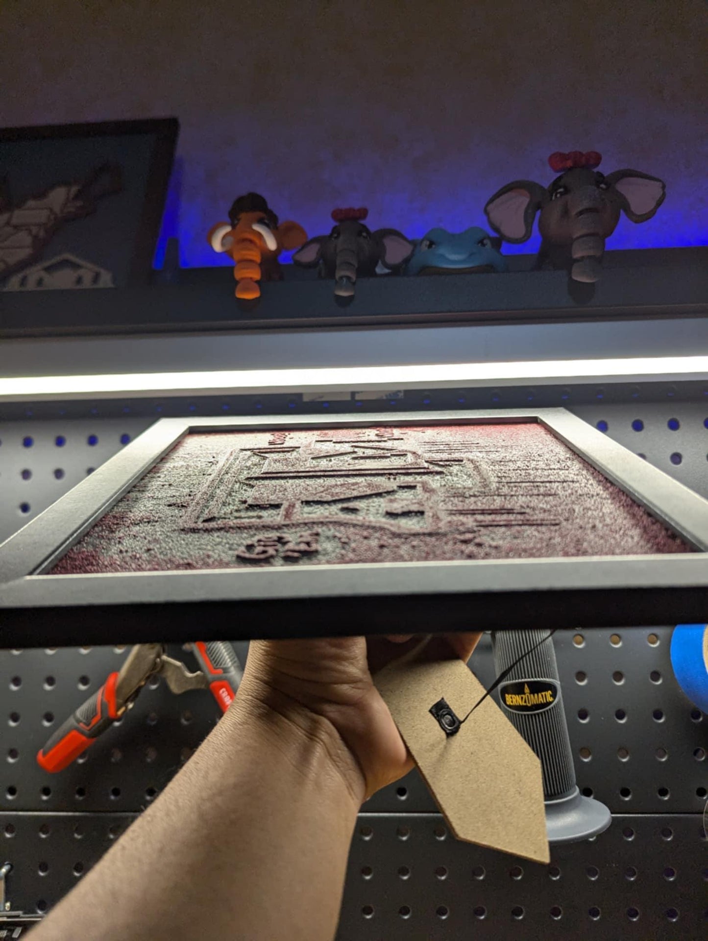 Texas A&M University 3.0 Desk/Wall Decor, Hueforge