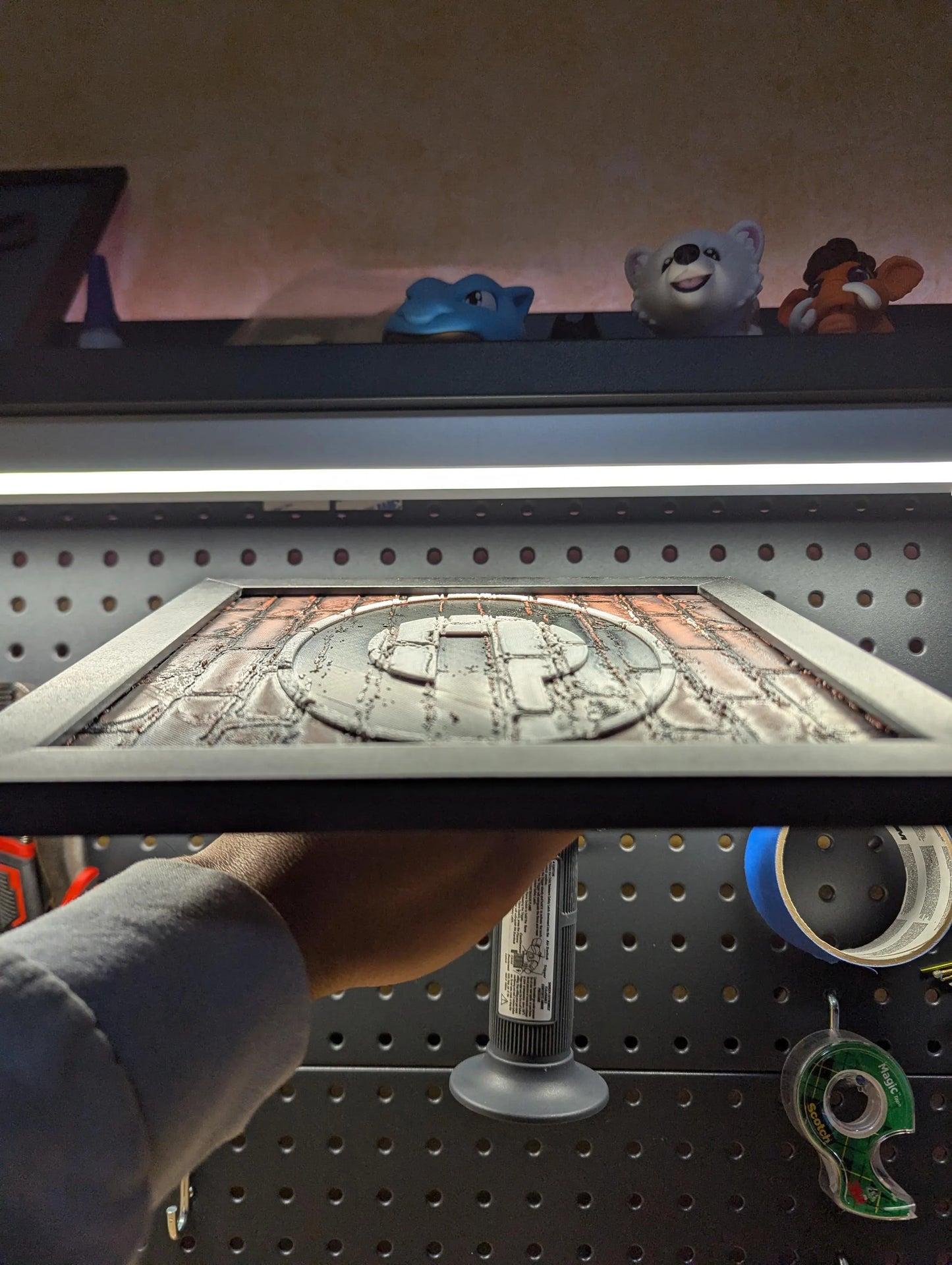 Georgia Bulldogs Desk/Wall Decor, Hueforge