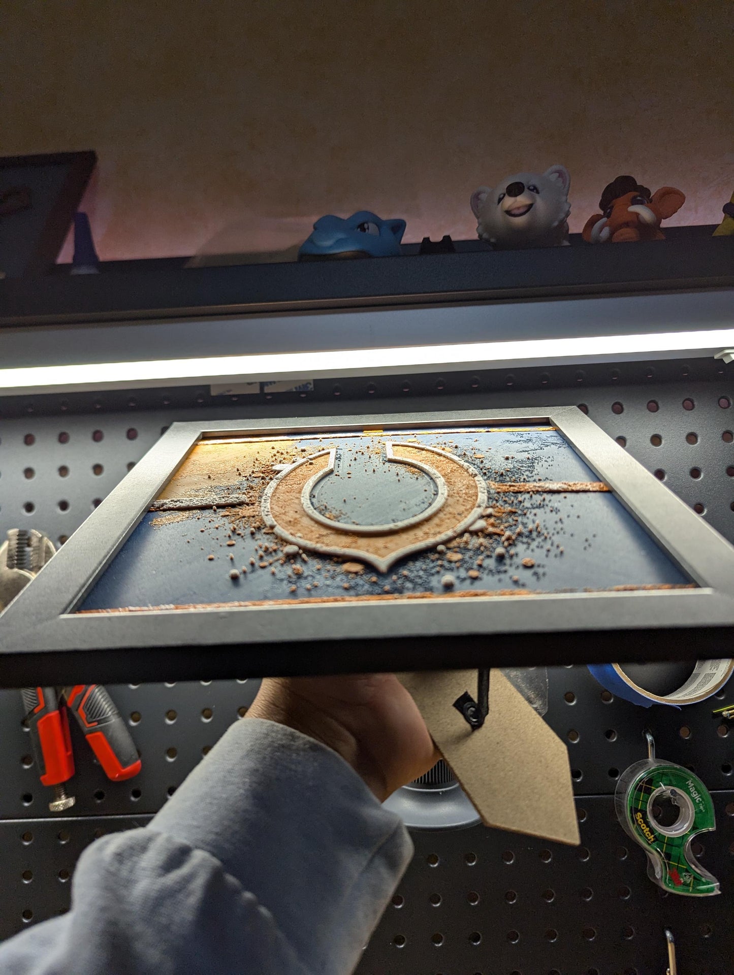 Chicago Bears Desk/Wall Decor, Hueforge