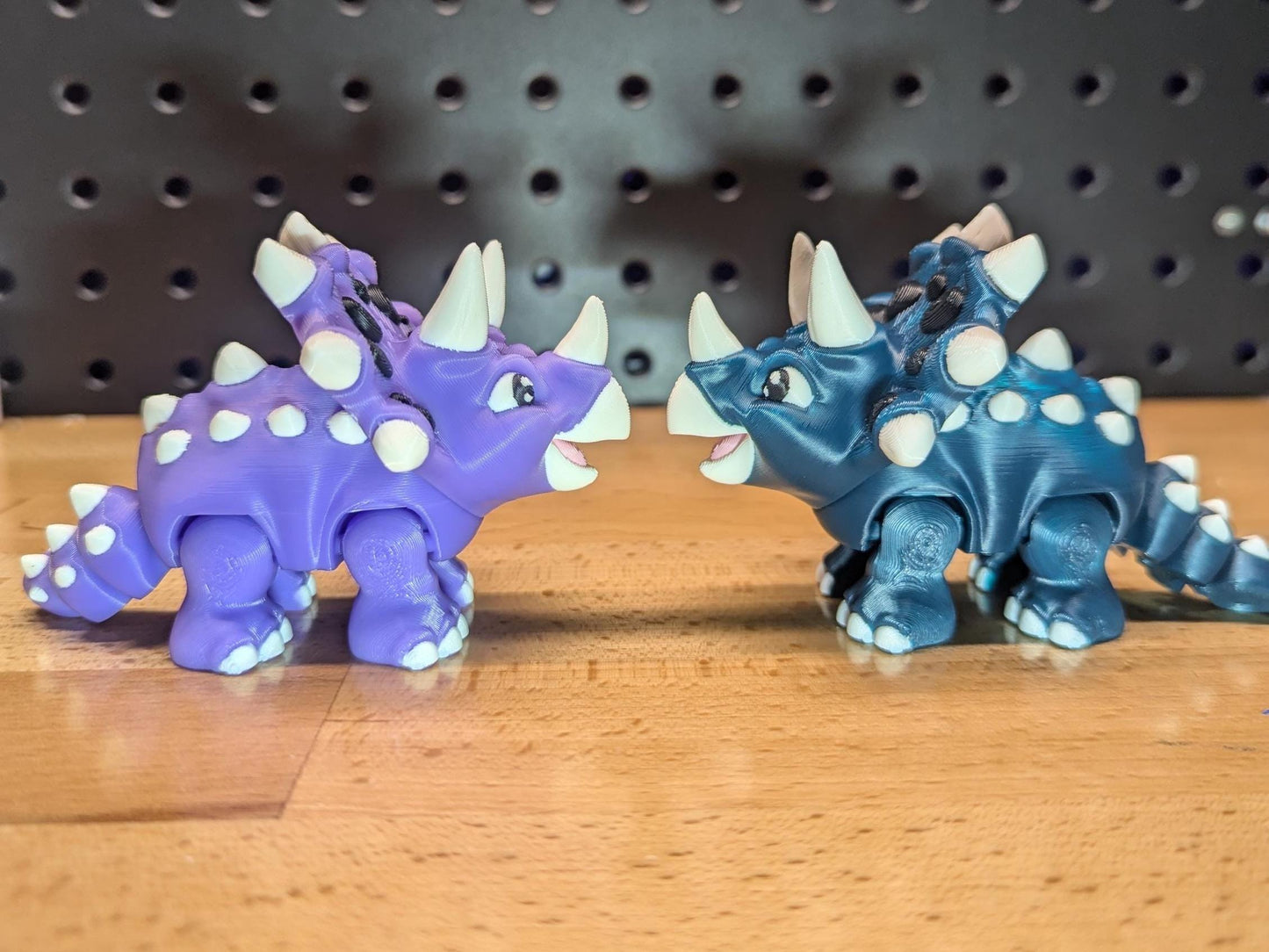 Articulating Triceratops, 3D Printed